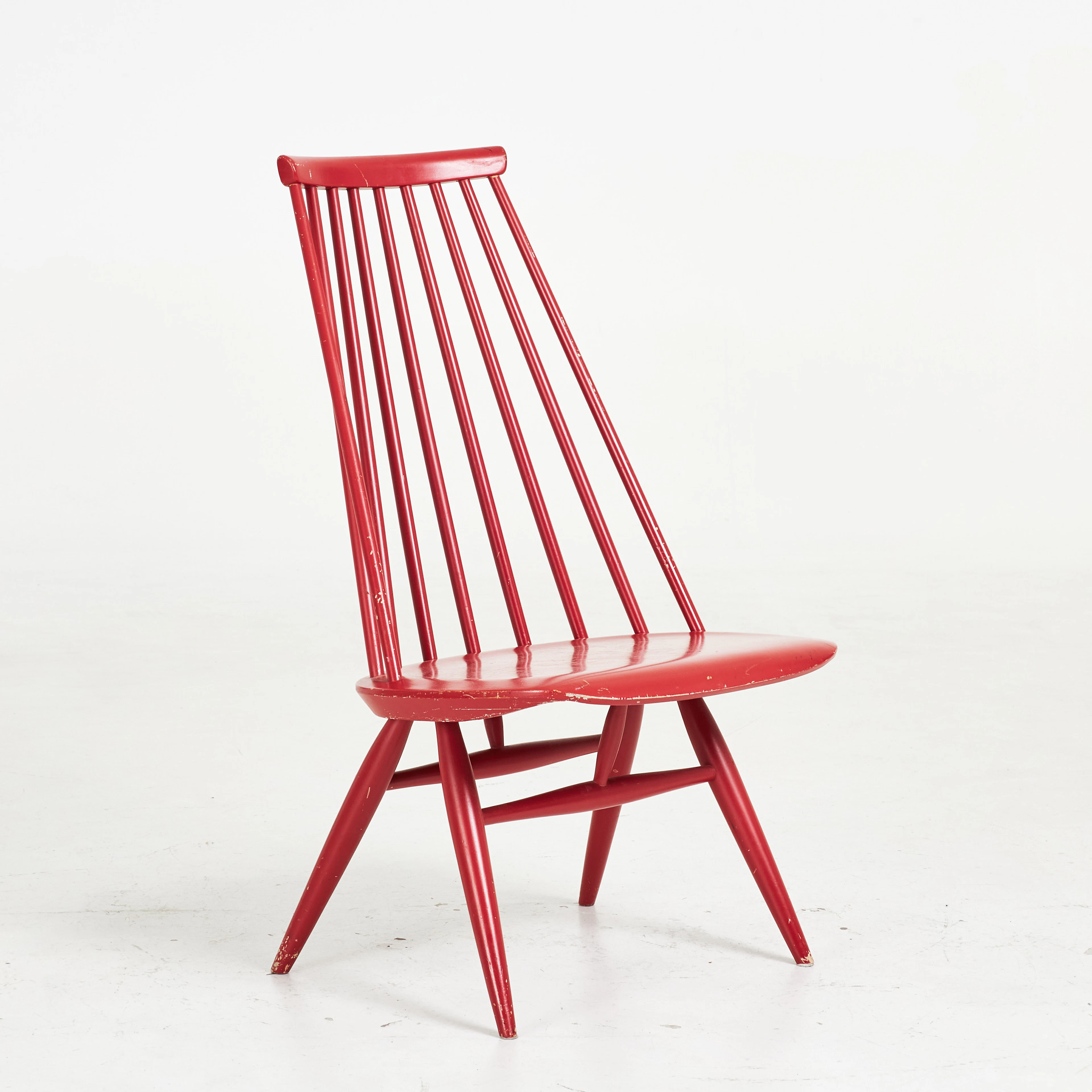 ILMARI TAPIOVAARA. Stol, "Mademoiselle", Edsbyverken, undertill etikettmärkt