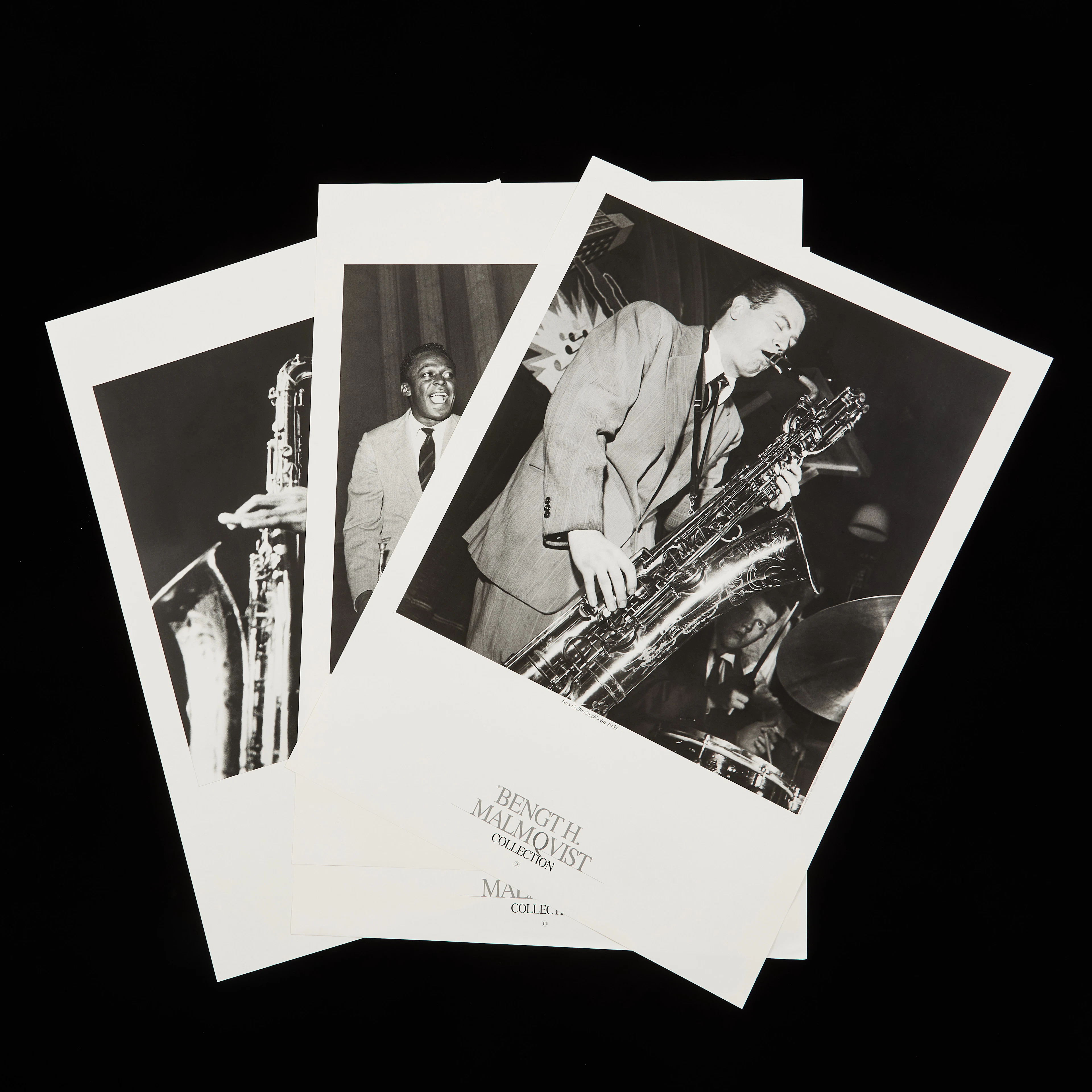 BENGT H. MALMQVIST. EFTER. Affischer, 4 st, "Bengt H. Malmqvist Collection"