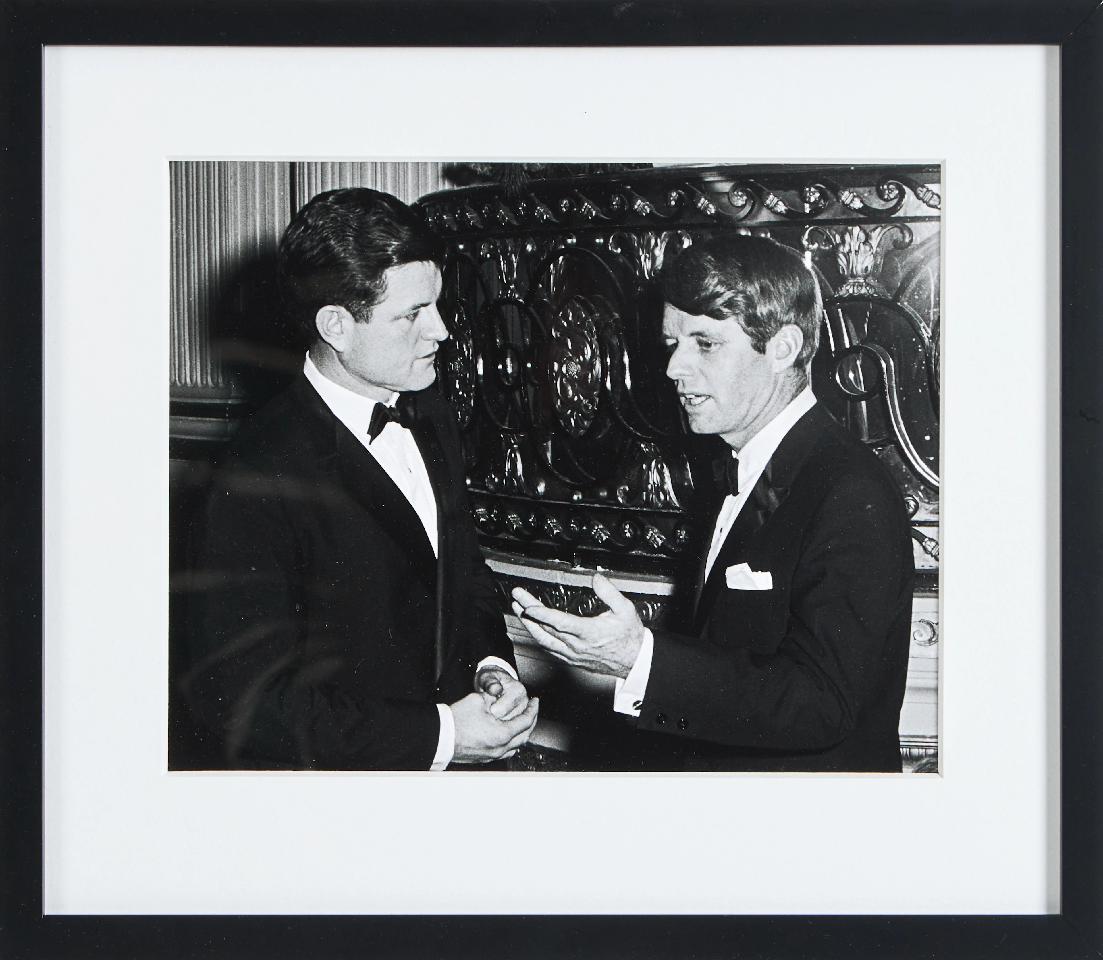 RON GALELLA. December 10, 1967: Ted Kennedy and Robert F. Kennedy.