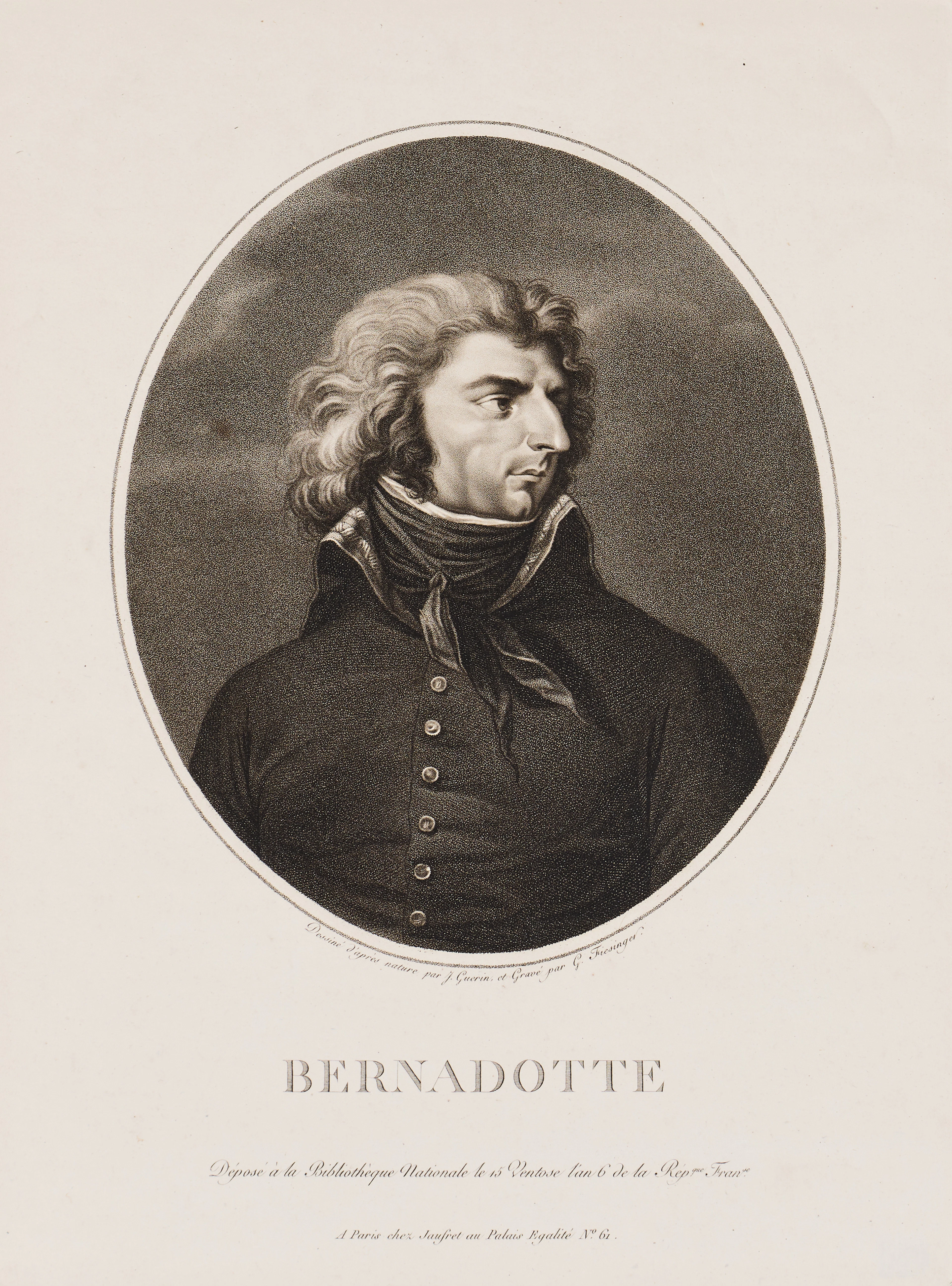 FRANZ GABRIEL FIESINGER (GERMANY 1752-1807) AFTER JEAN URBAIN GUÉRIN