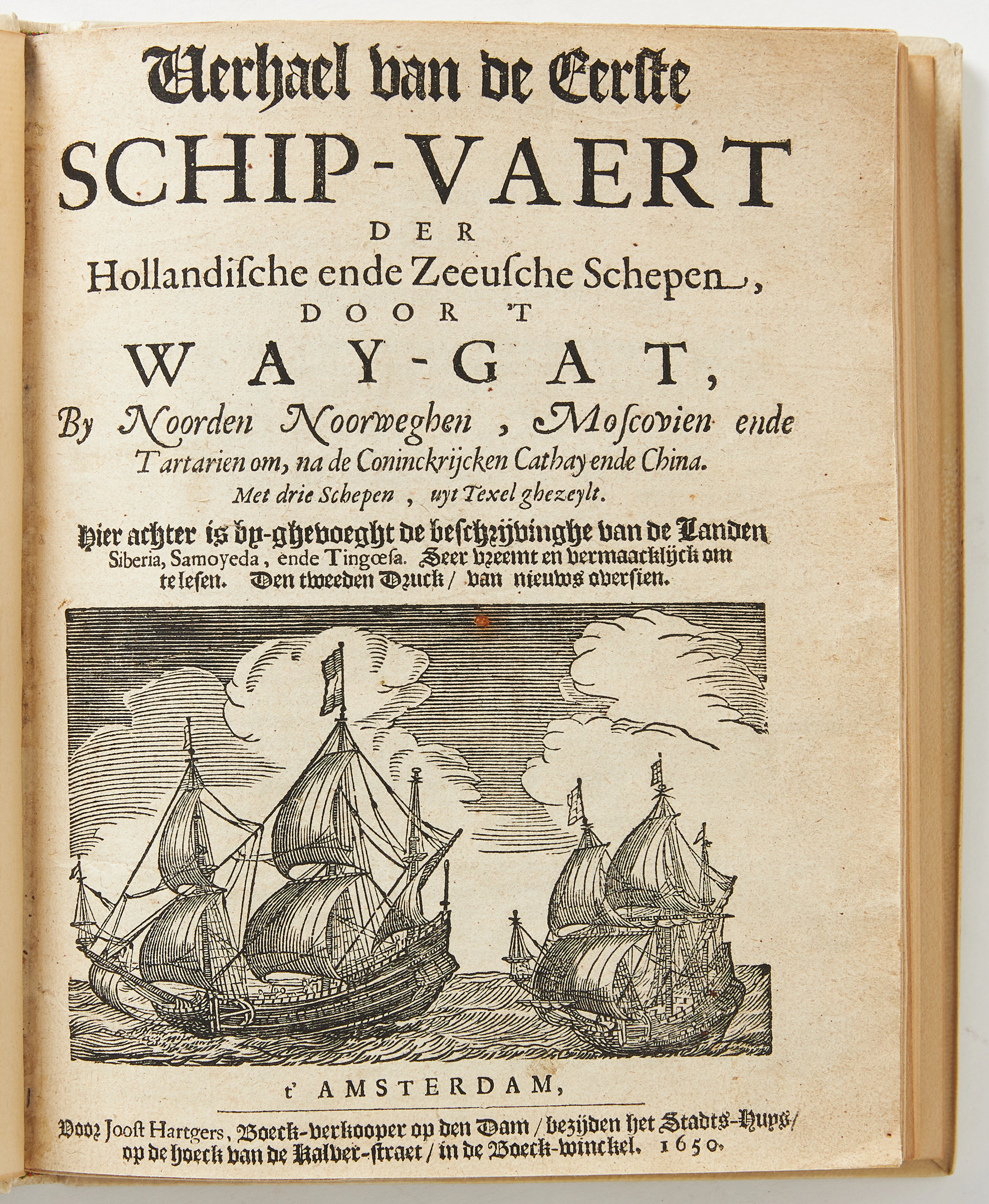 FAMOUS ACCOUNT OF THE SEARCH OF THE NORTH-EAST PASSAGE TO CHINA, by