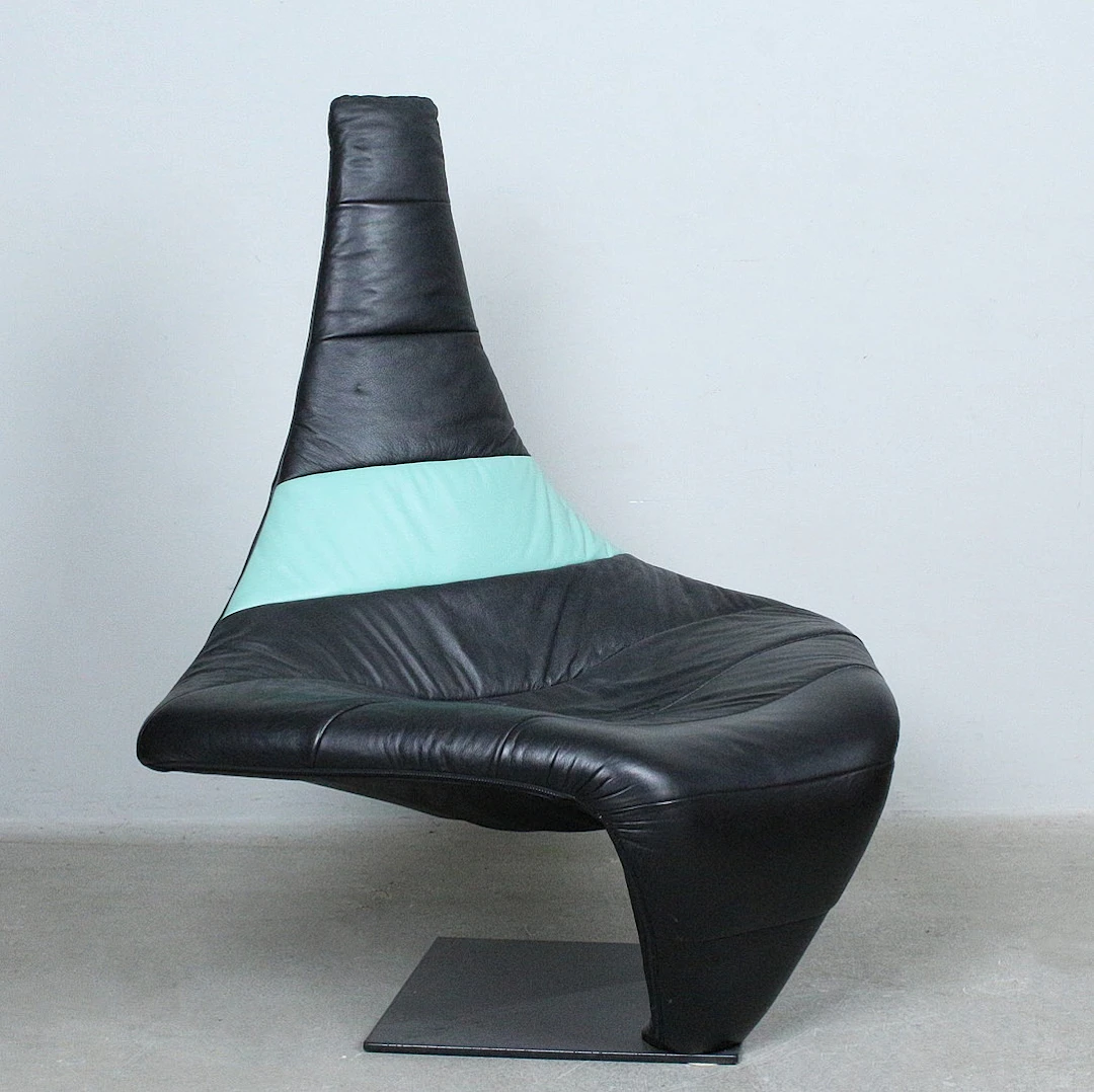 JACK CREBOLDER. Harvink. Skulpturaler Sessel, Modell 'Turner', Niederlande