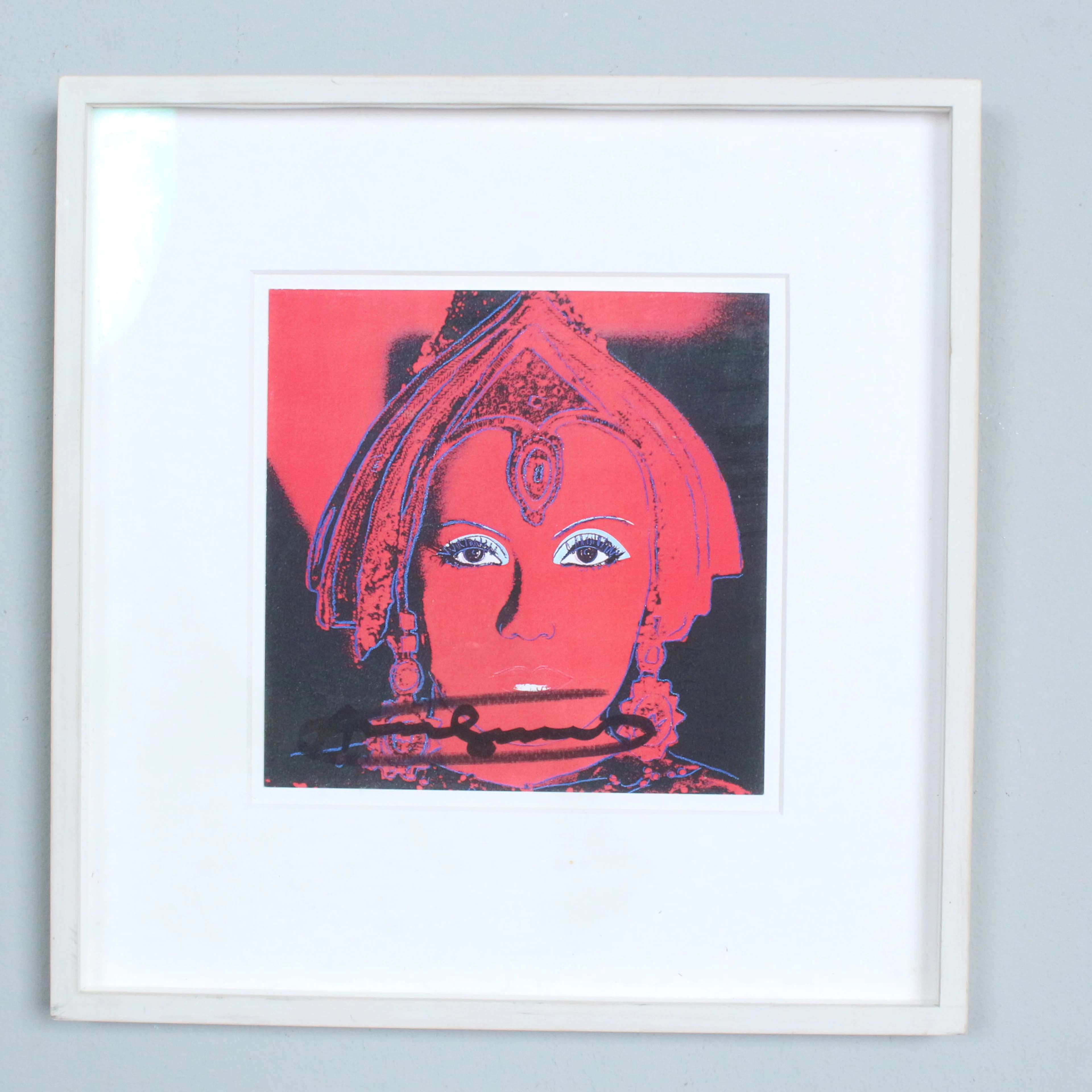 ANDY WARHOL. NACH. Druckgrafik, '' The Star ''.