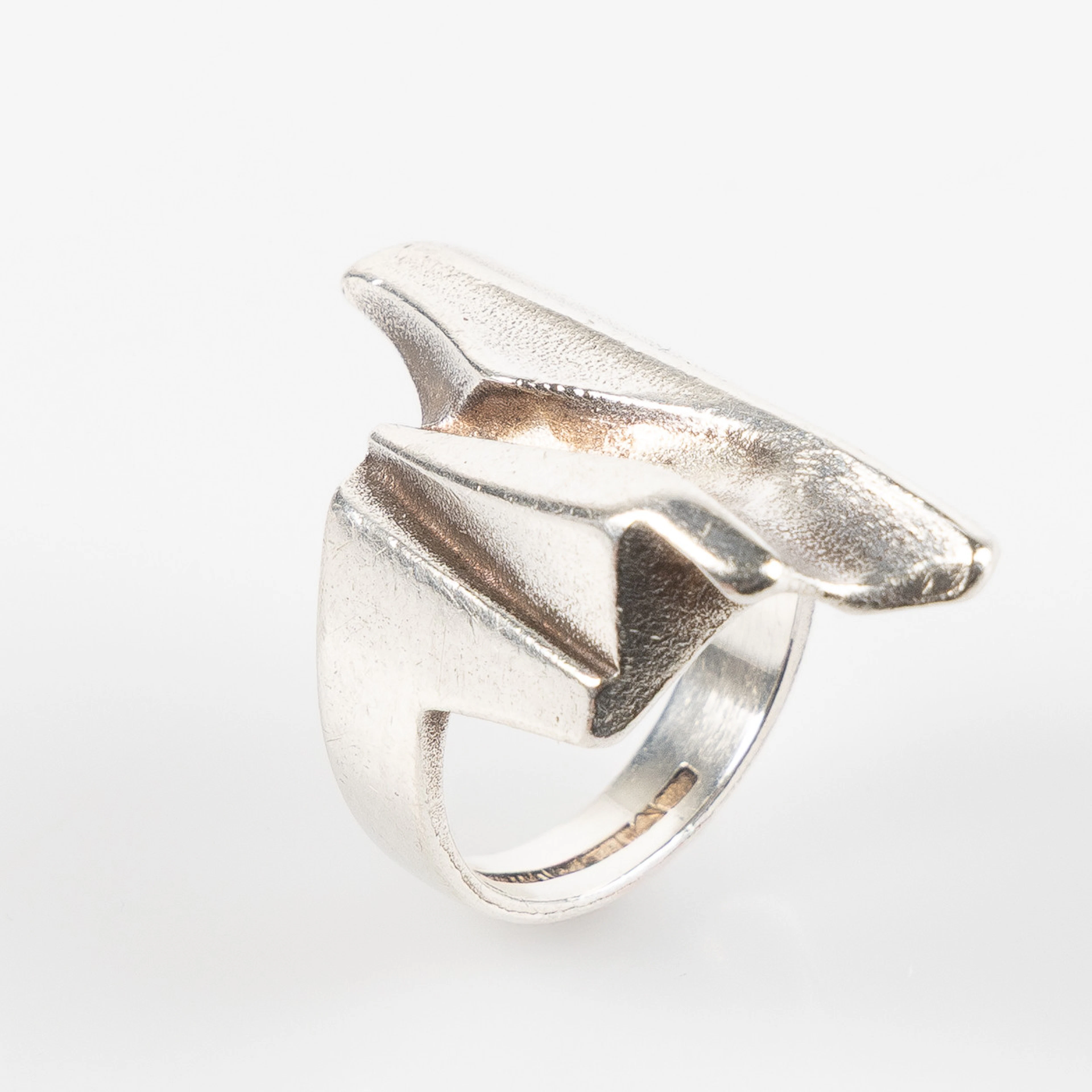 BJÖRN WECKSTRÖM. Ring, "Shuttle" ur Star Wars-serien, silver, Lapponia