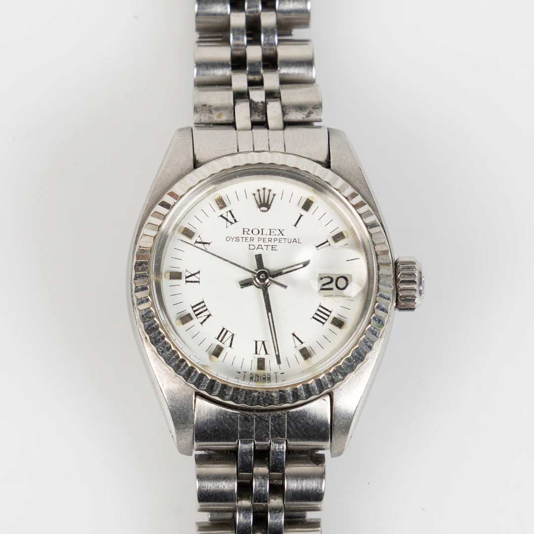 ROLEX, Oyster Perpetual, Date, armbandsur, 26 mm, stål, ca 1982.