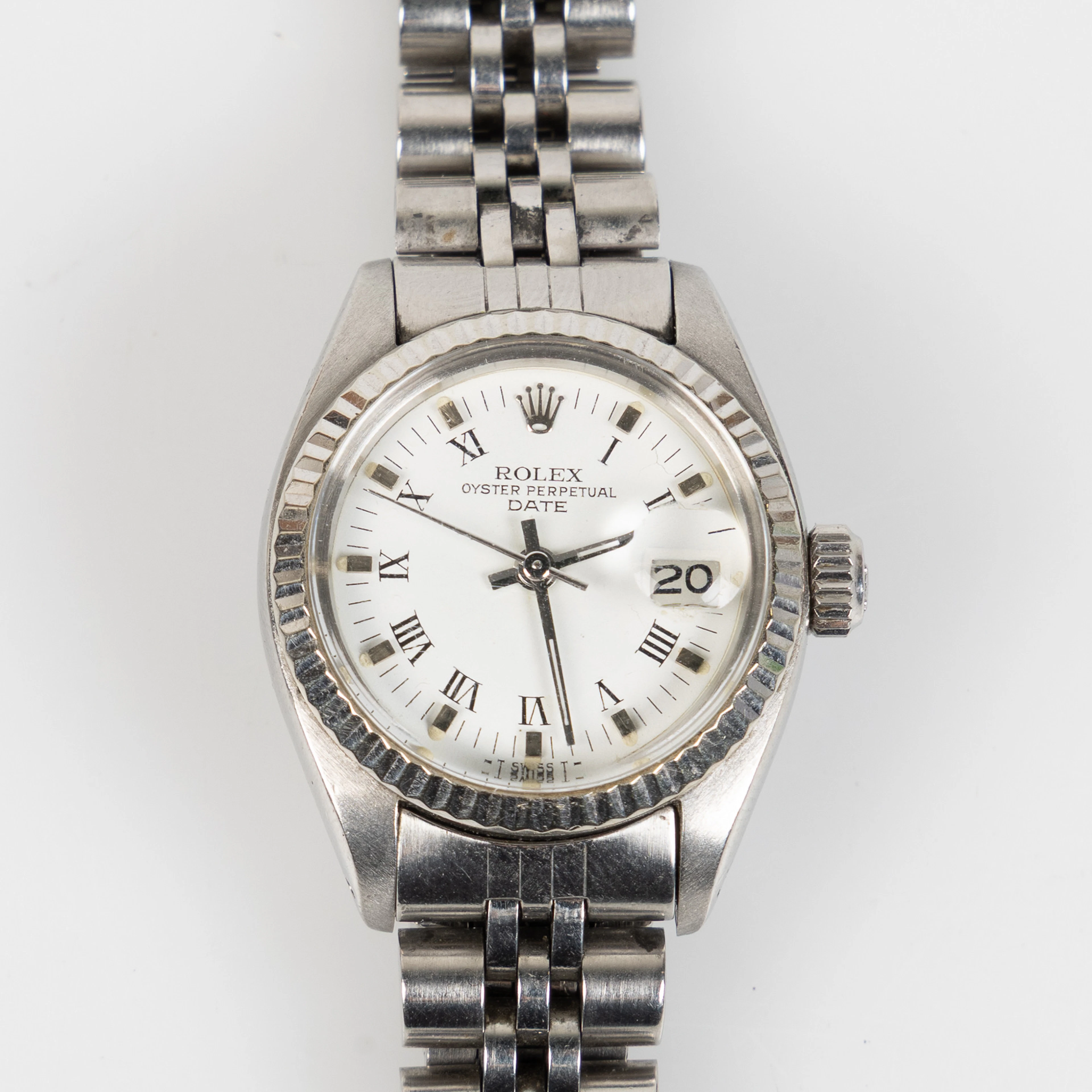 ROLEX, Oyster Perpetual, Date, armbandsur, 26 mm, stål, ca 1982.