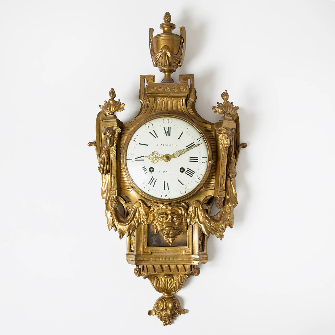 VICTOR PAILLARD (1805-1886), väggpendyl, parisarbete i Louis XVI-stil