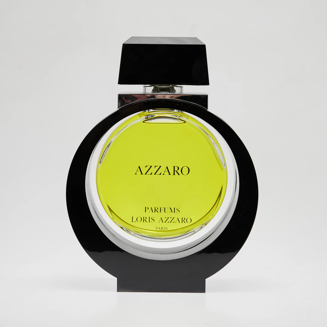 LORIS AZZARO PARIS. Großfactice / Flacon, Duft 'Azzaro Couture', Glas