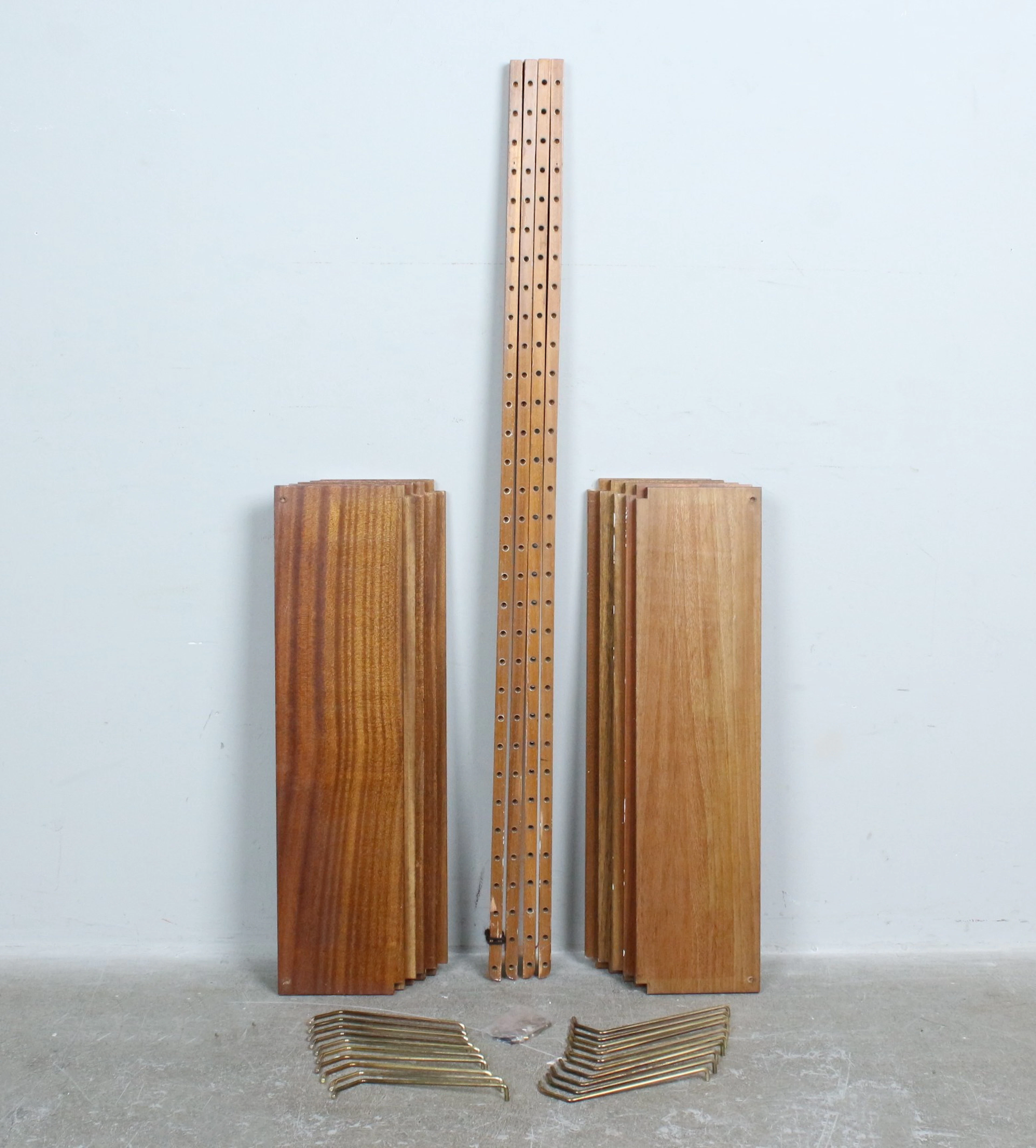 POUL CADOVIOUS. Mid Century Regalsystem 'Royal System', Teak, 1970er, Dänemark.
