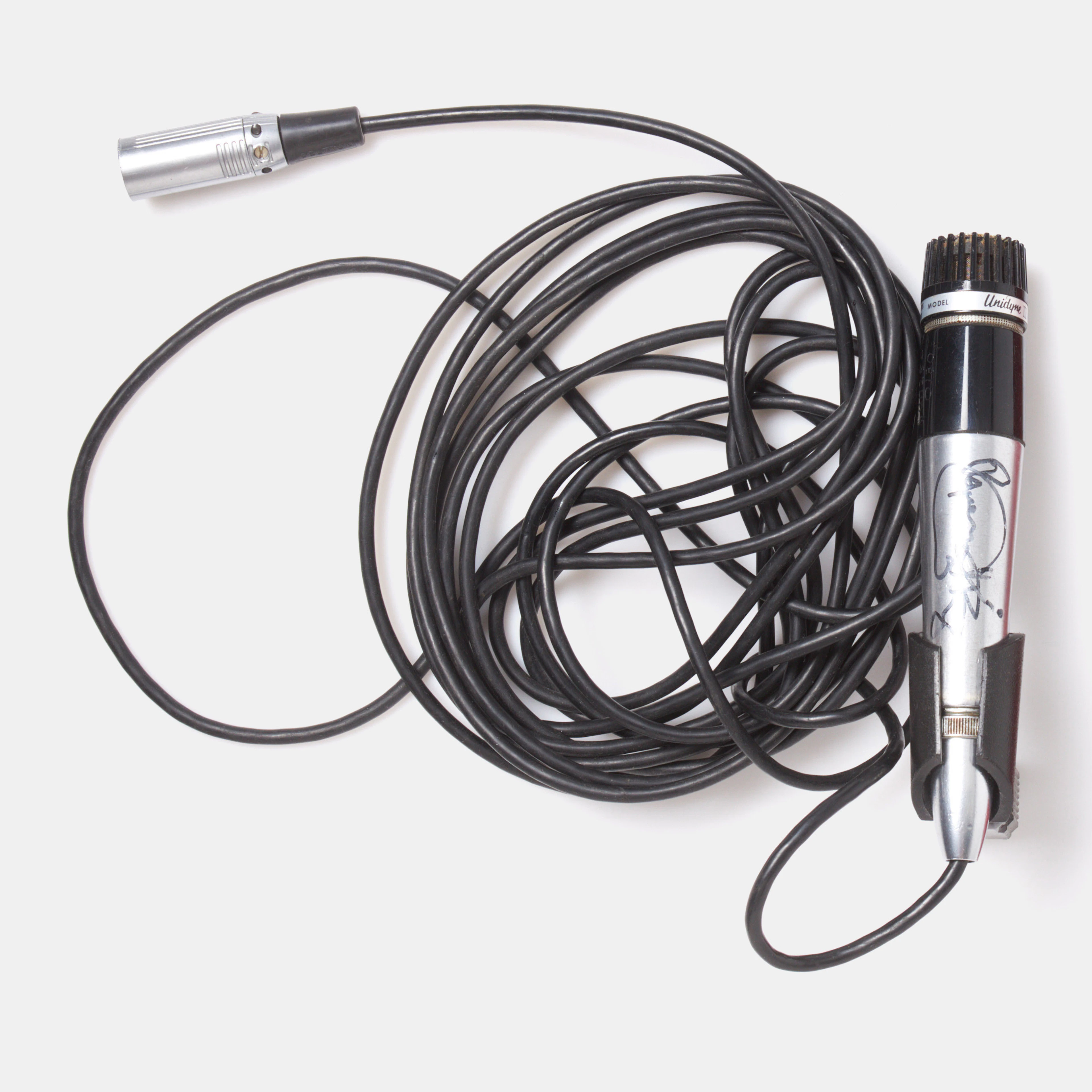 ROGER DALTREY, (The Who), signerad mikrofon, Shure Unidyne III 545