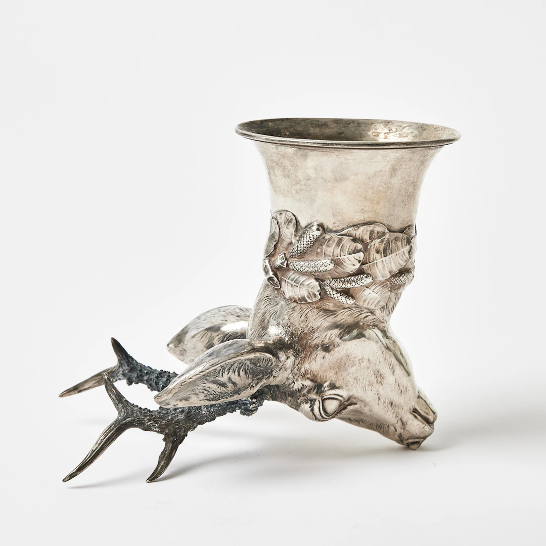 TROFÈ/DRYCKESKÄRL, silver, Koch & Bergfeld, Bremen Tyskland, importstämpel