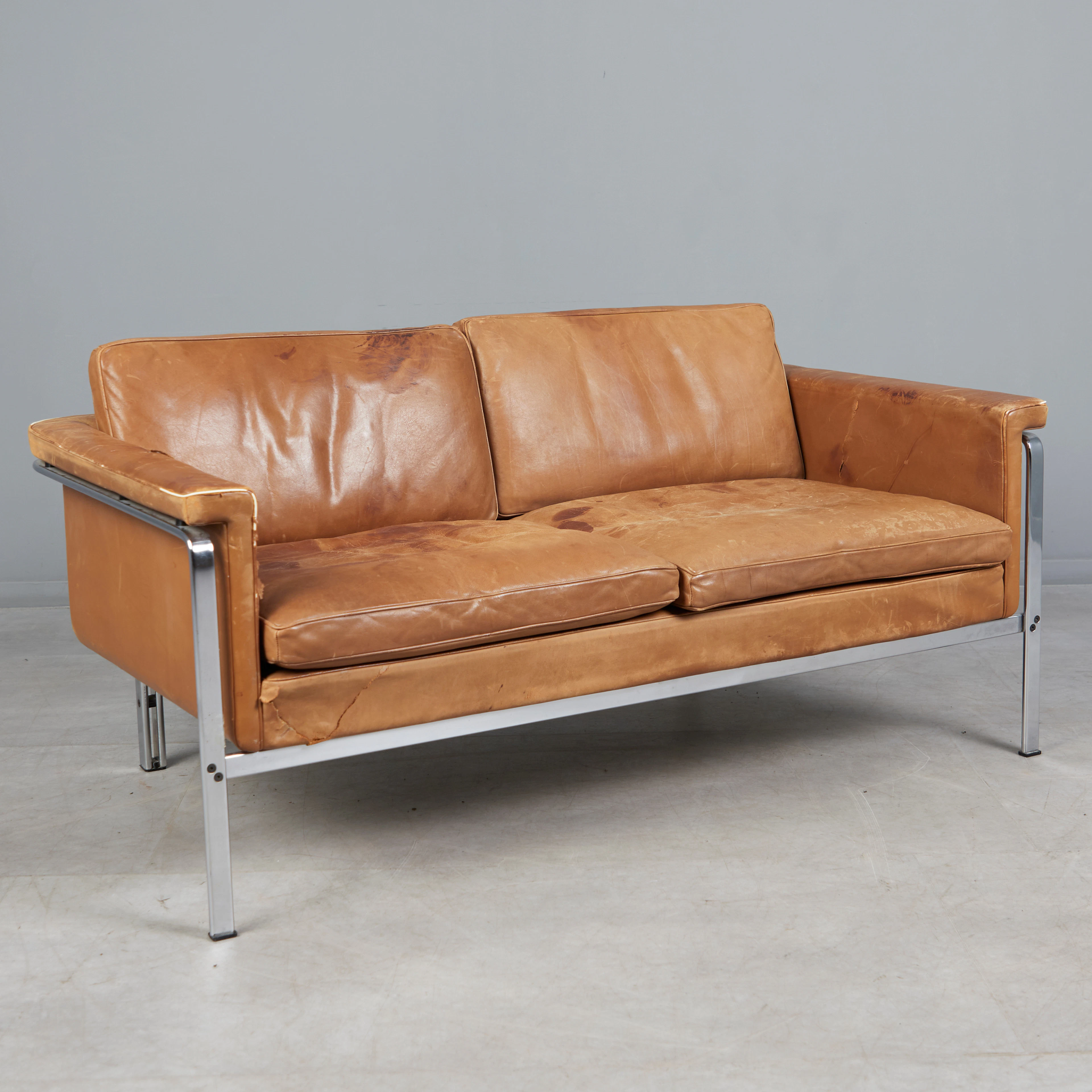 HORST BRÜNING. für Kill International, Zweisitzer-Sofa / Couch, Holz