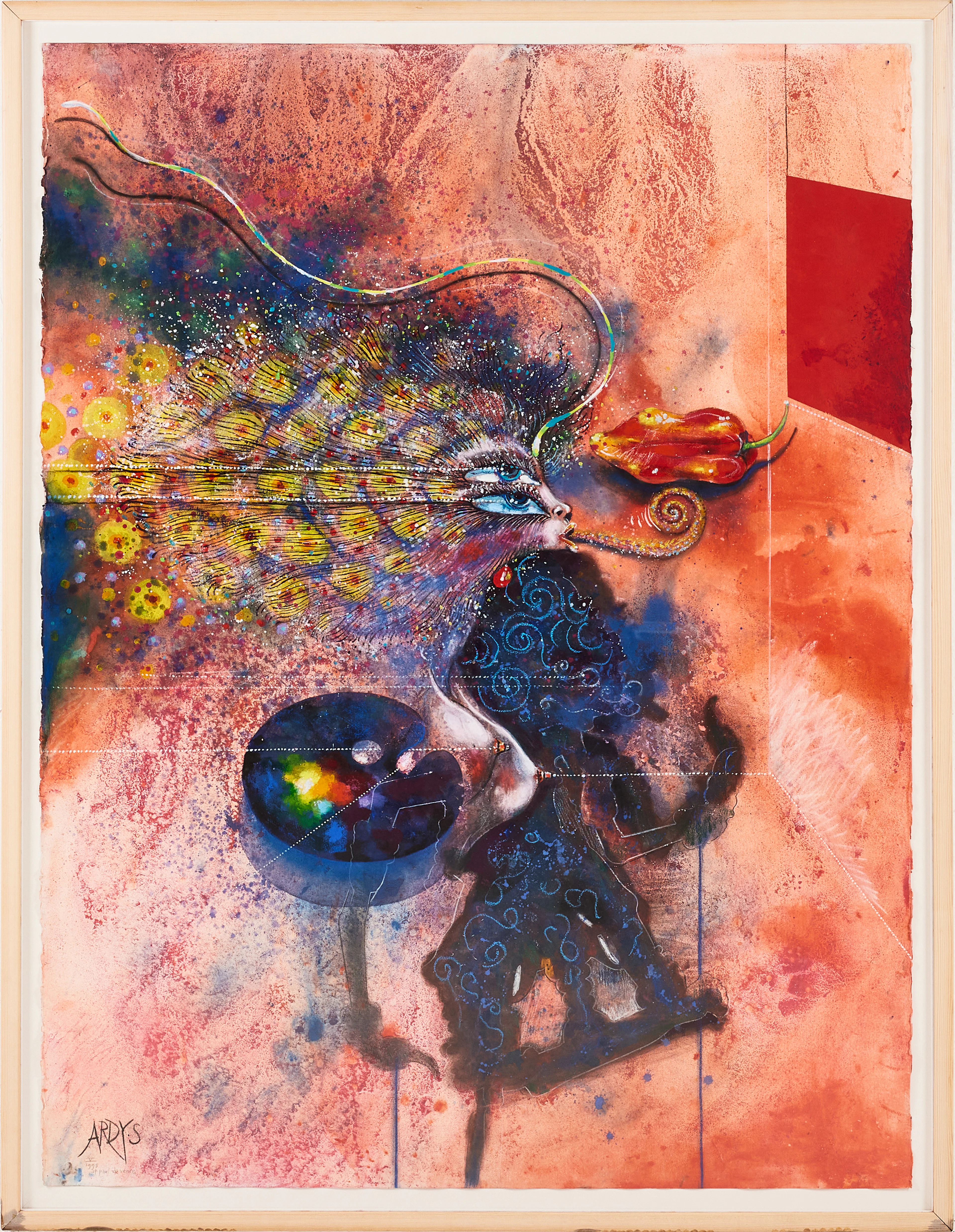 ARDY STRÜWER. "Paletdream + Shadow playfigure".