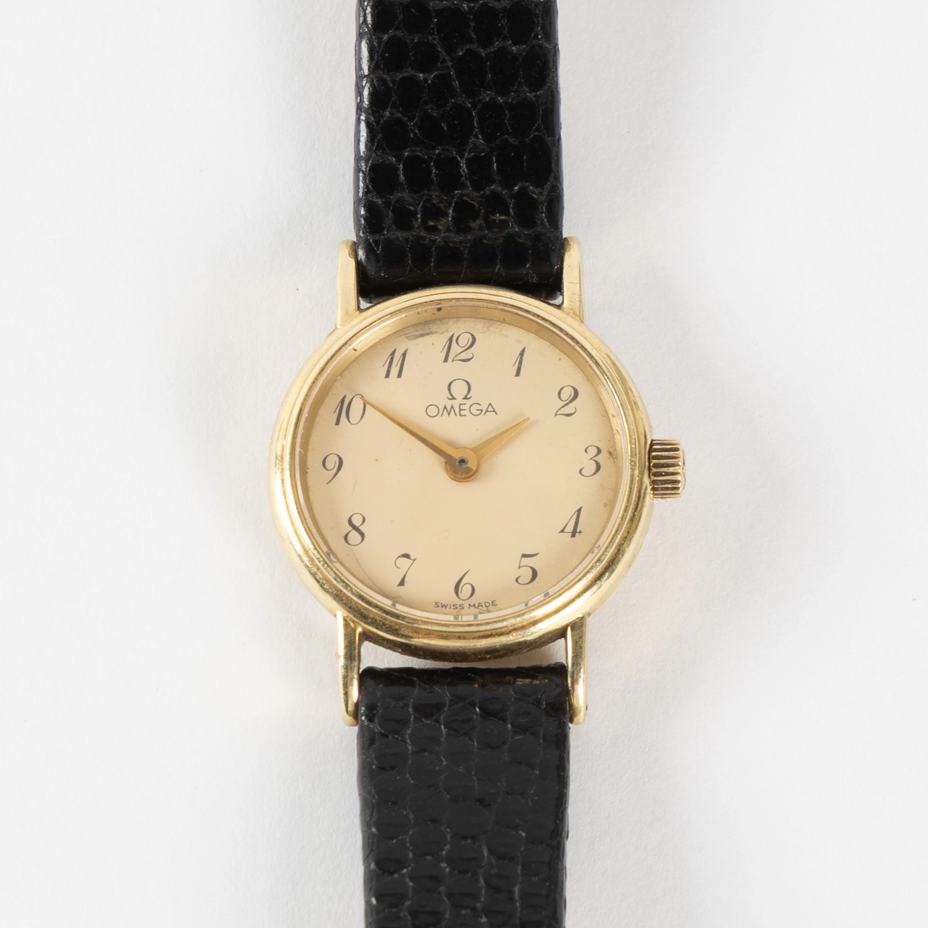 OMEGA, armbandsur, 14K, 19 mm, 1980-tal.