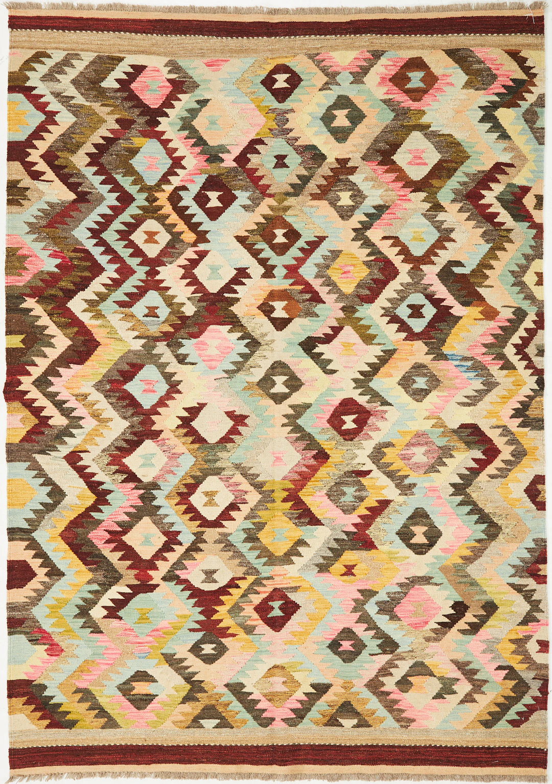 ORIENTMATTA. Kelim, ca 245x177 cm.