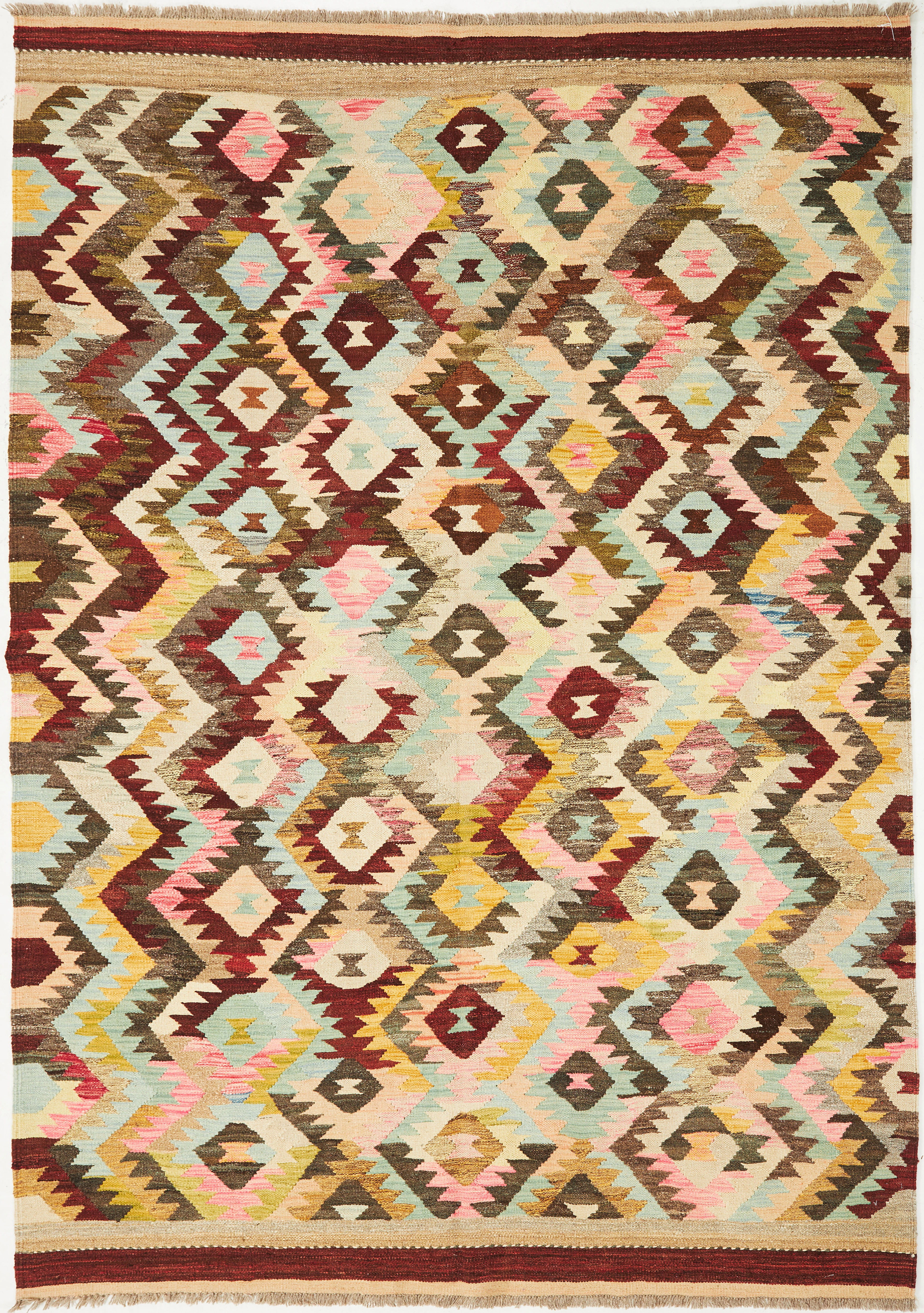 ORIENTMATTA. Kelim, ca 245x177 cm.