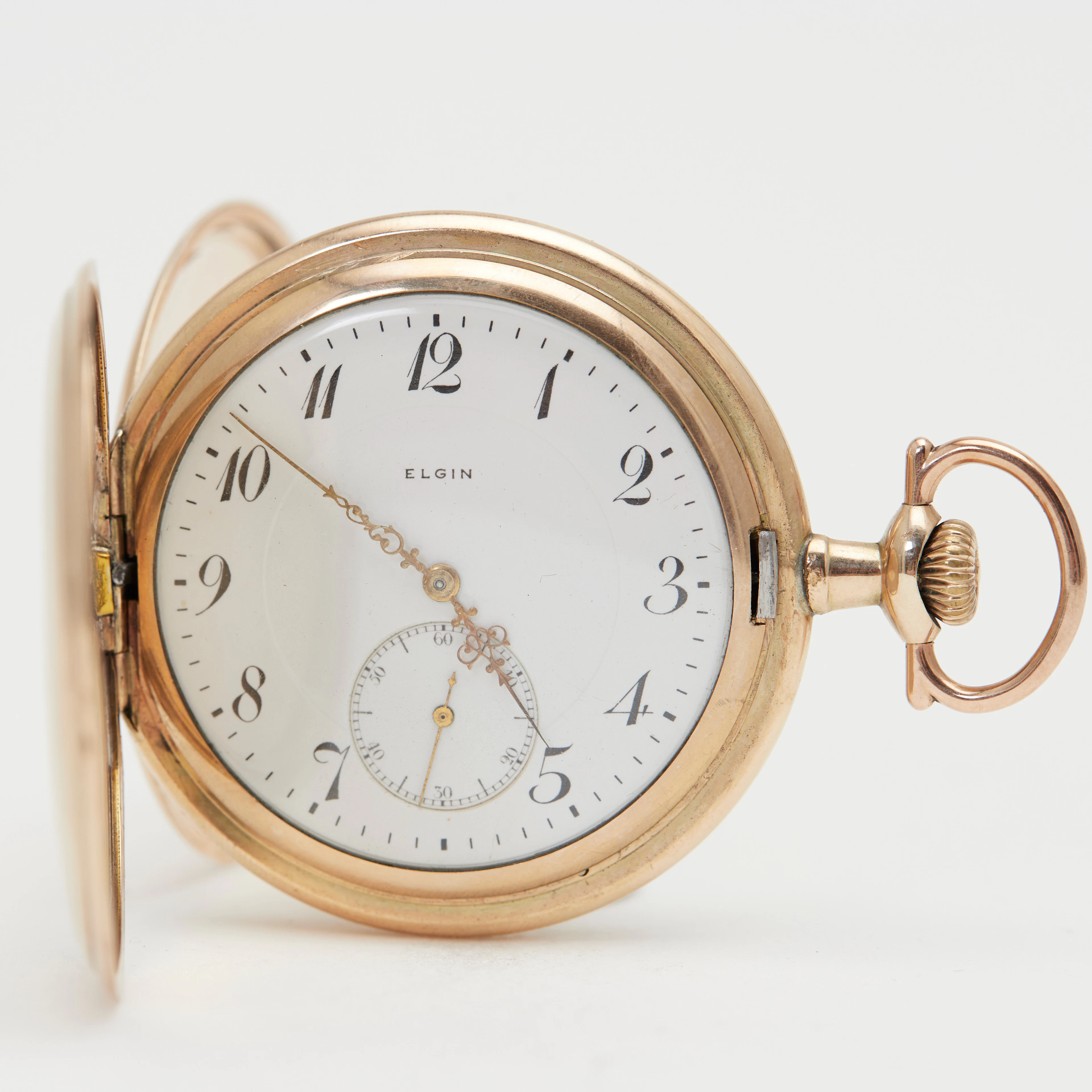 ELGIN NATIONAL WATCH CO. Savonnette-Taschenuhr, um 1912, USA.