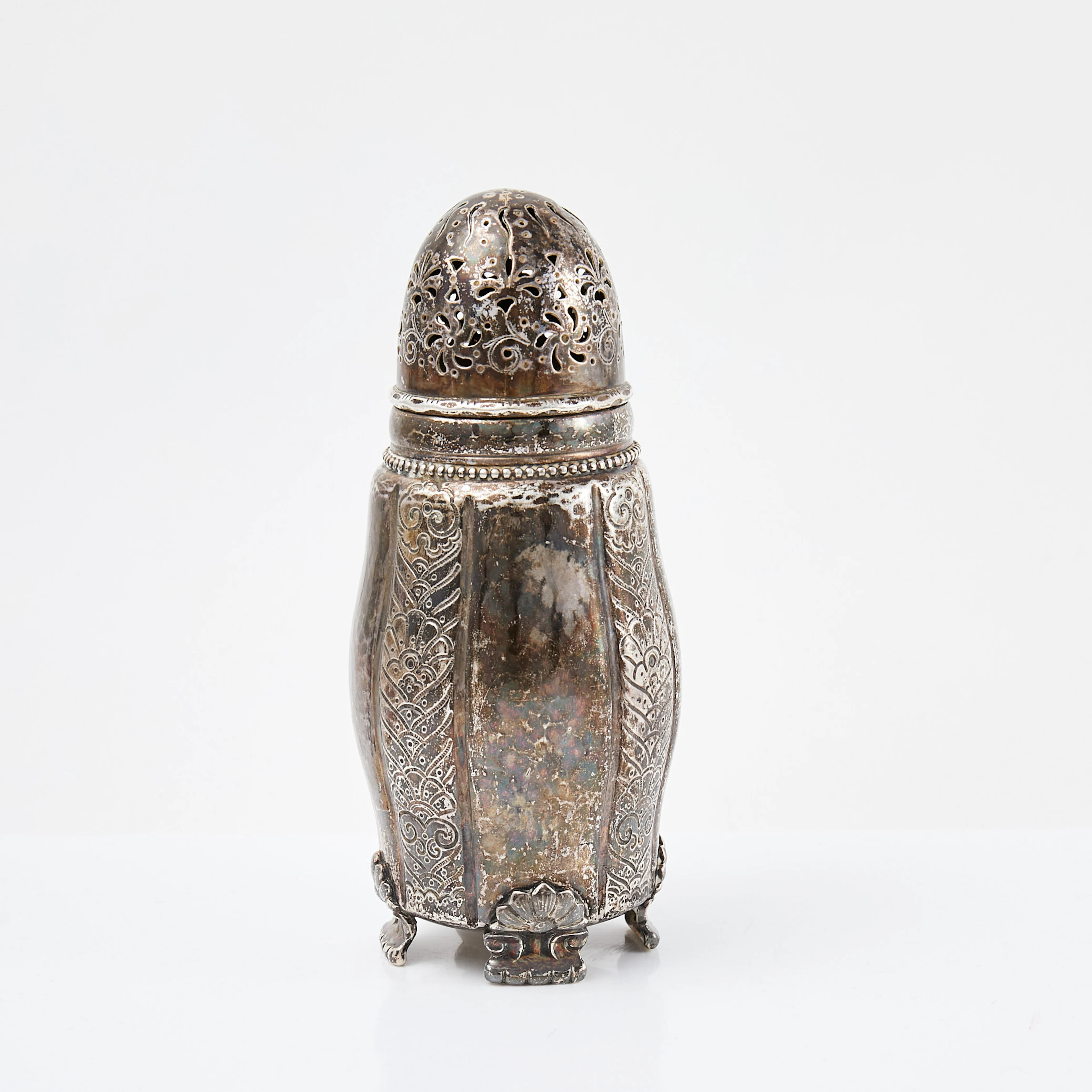 STRÖARE, silver, sannolikt Norge, 1800-tal.