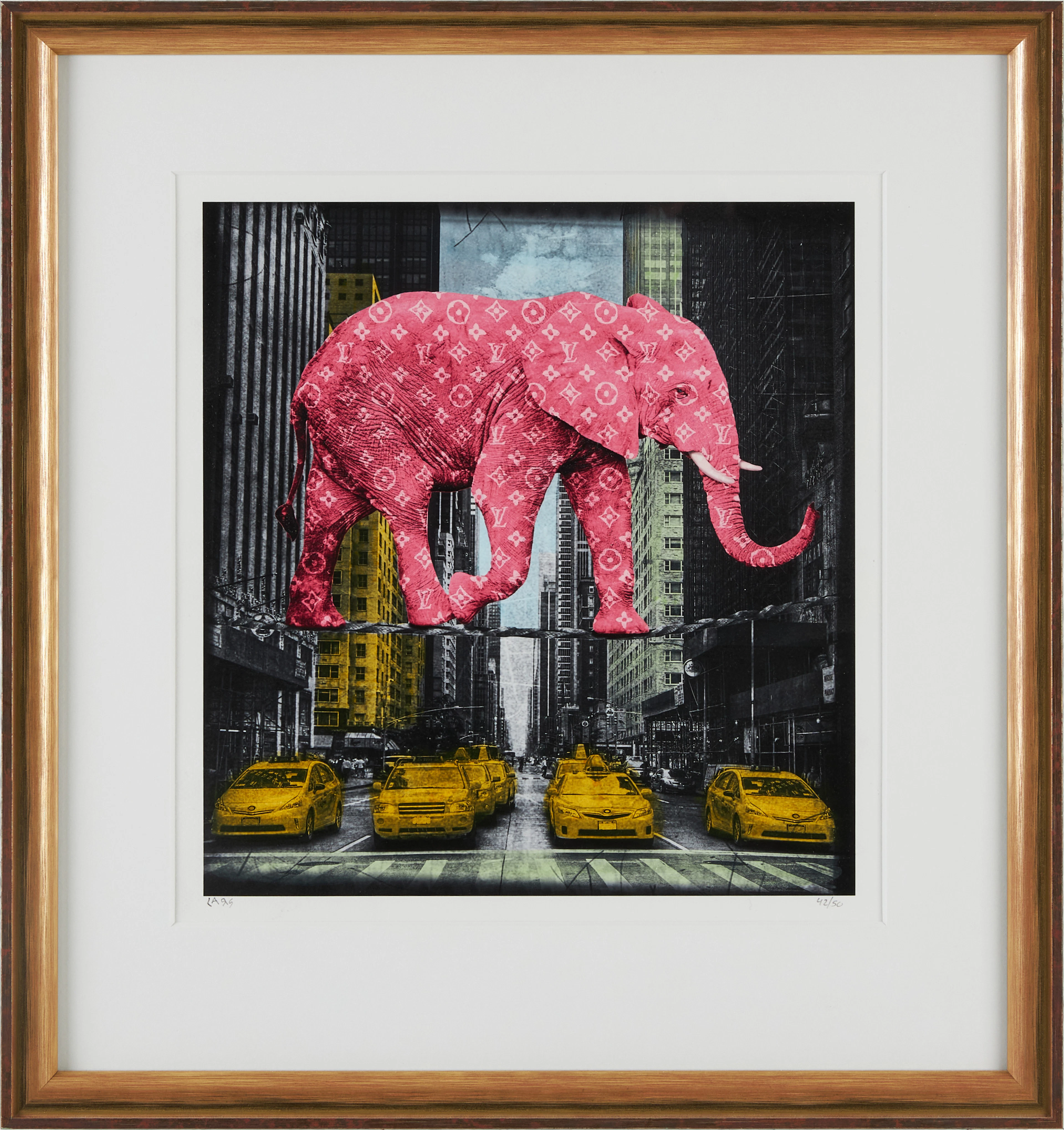 LARS TUNEBO. High in New York" (LV edition), signerad samt numrerad