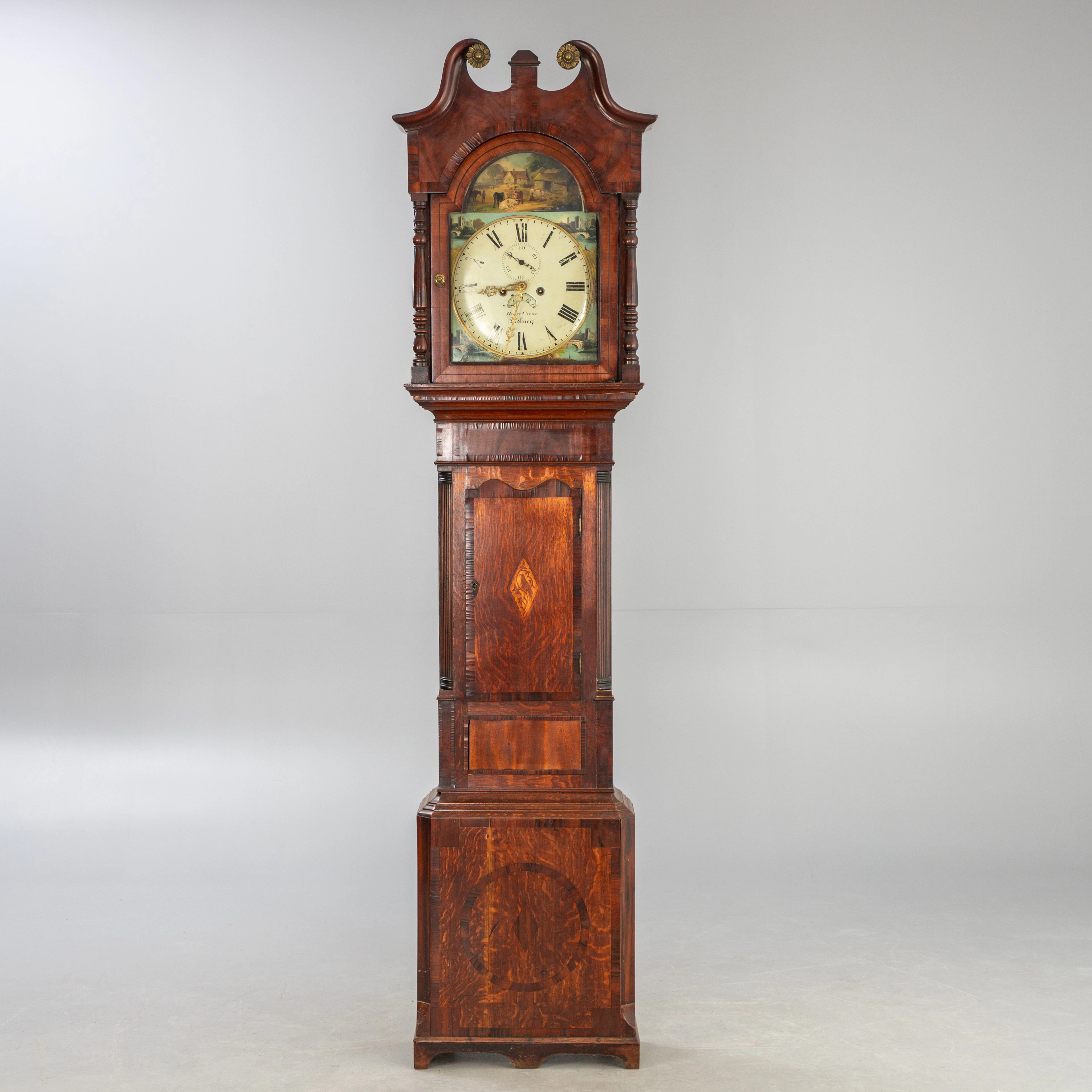 Henry Crewe, Ledbury, Bodenstanduhr, Longcase Clock, England, 19. Jh.