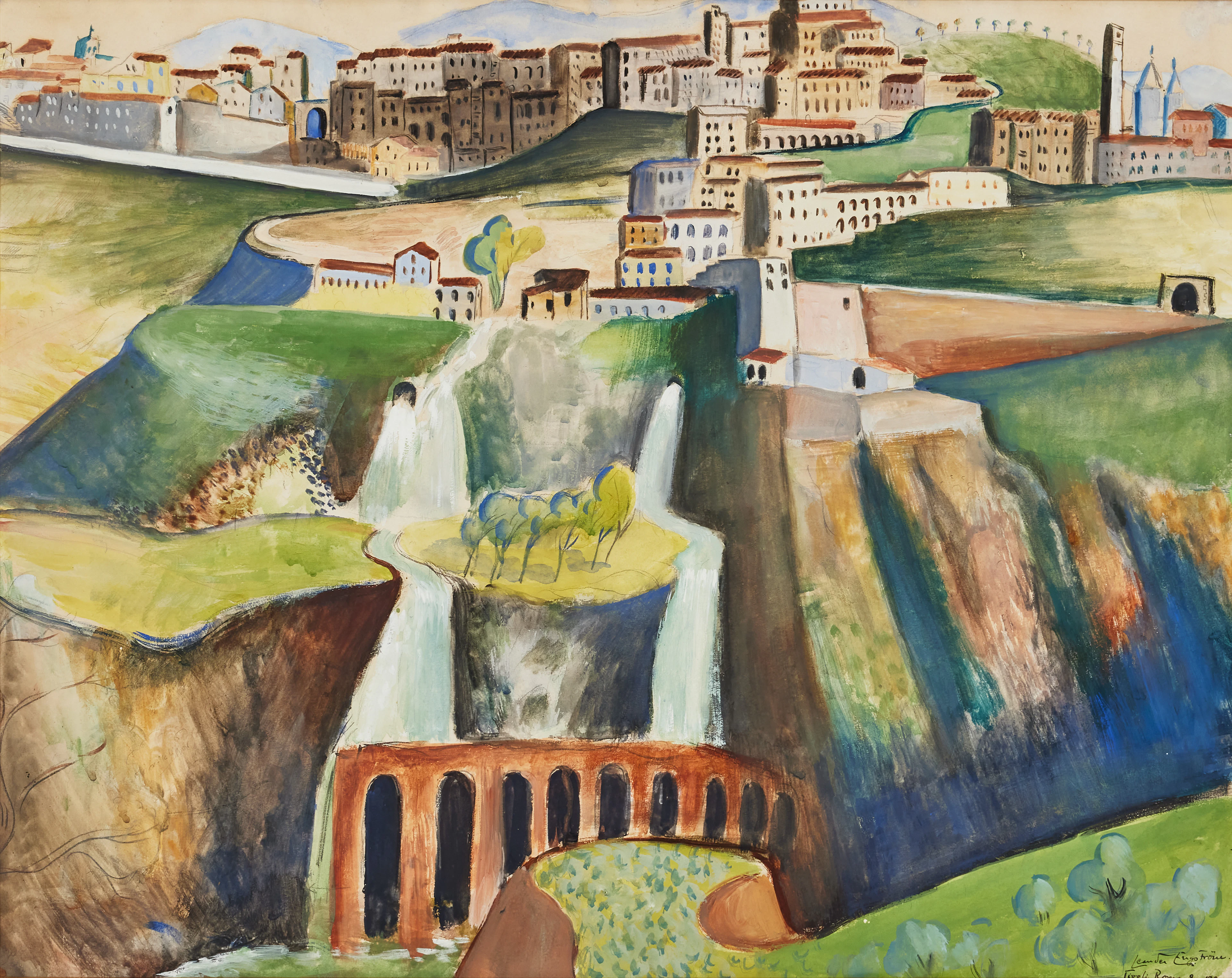 LEANDER ENGSTRÖM. Tivoli, Roma.