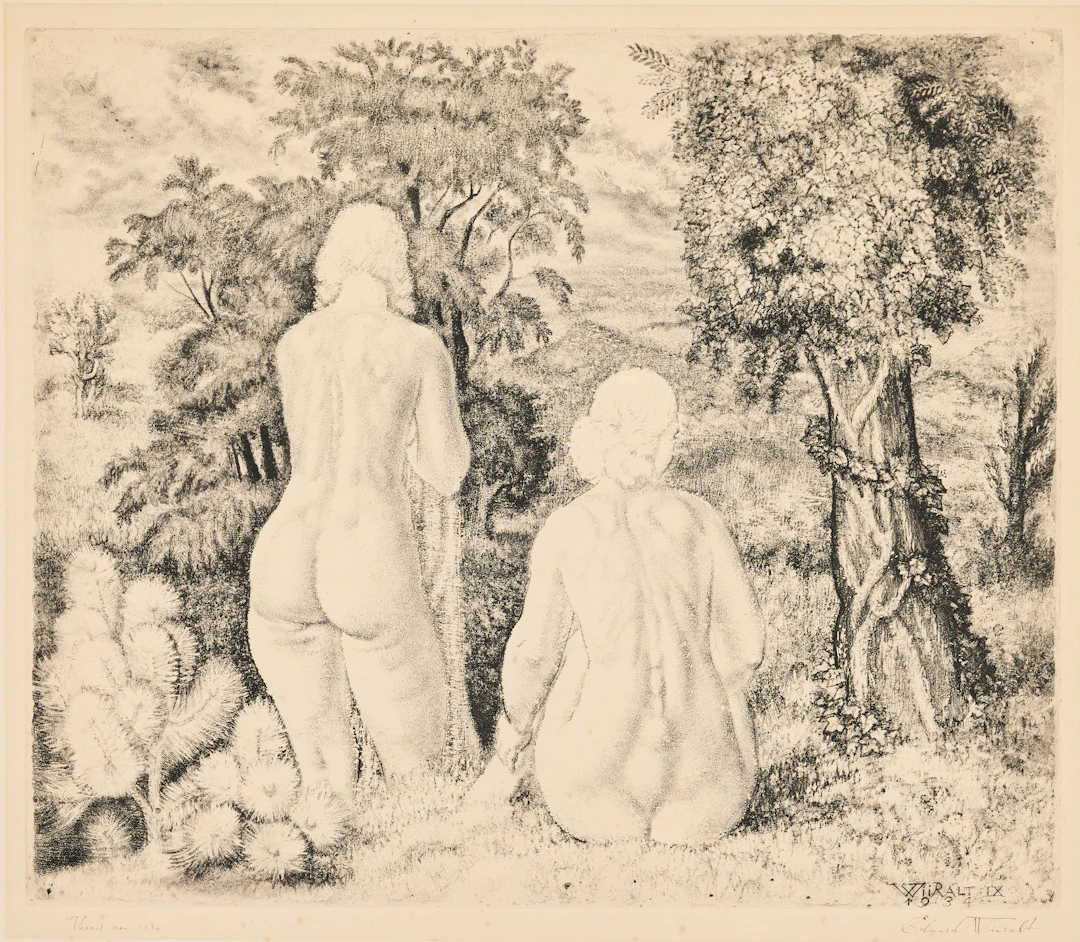 EDUARD WIIRALT. "Aktid maastikus" (Acts in landscape).