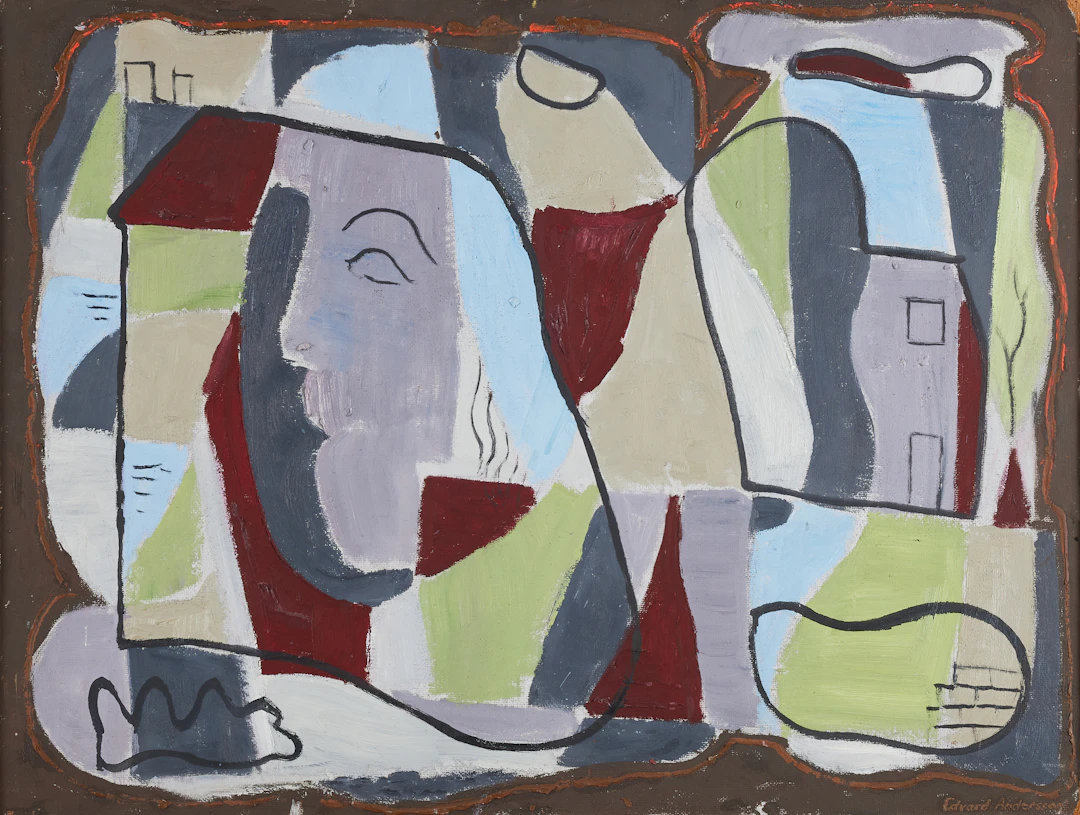 EDVARD ANDERSSON. Utan titel.