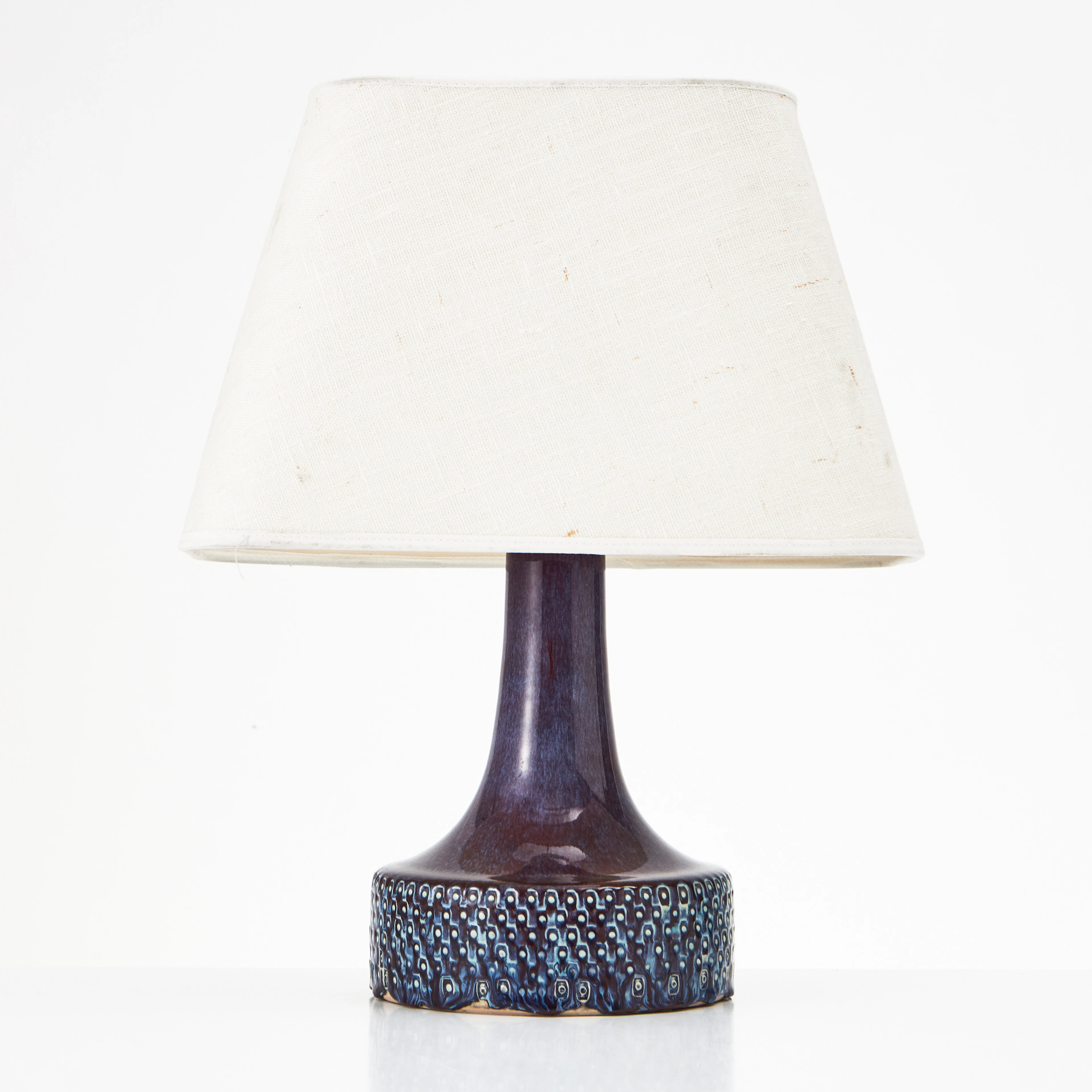 STIG LINDBERG. (Sverige, 1916–1982). Bordslampa, stengods, signerad