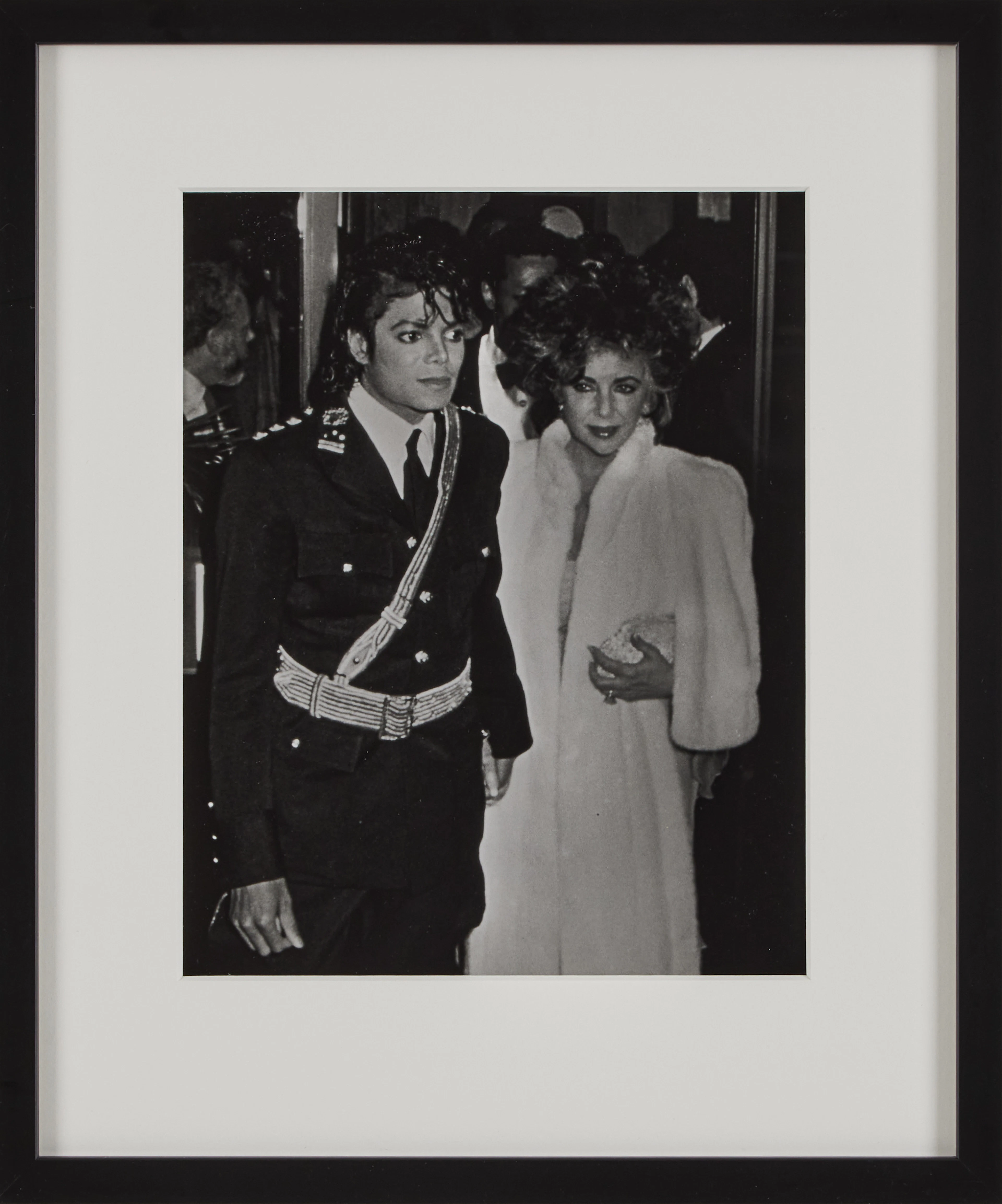 RON GALELLA. January 27, 1986: Michael Jackson and Elizabeth Taylor