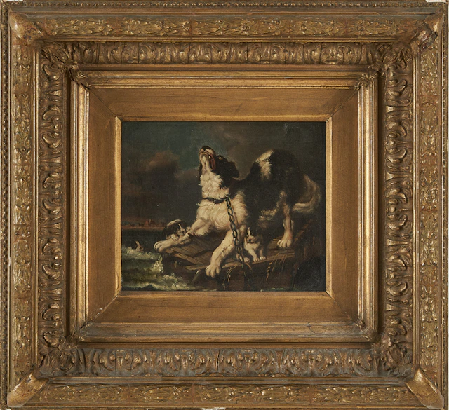 CARL FREDRIK KIÖRBOE (1799-1876). Kopia efter, 1800-tal. Översvämningen.
