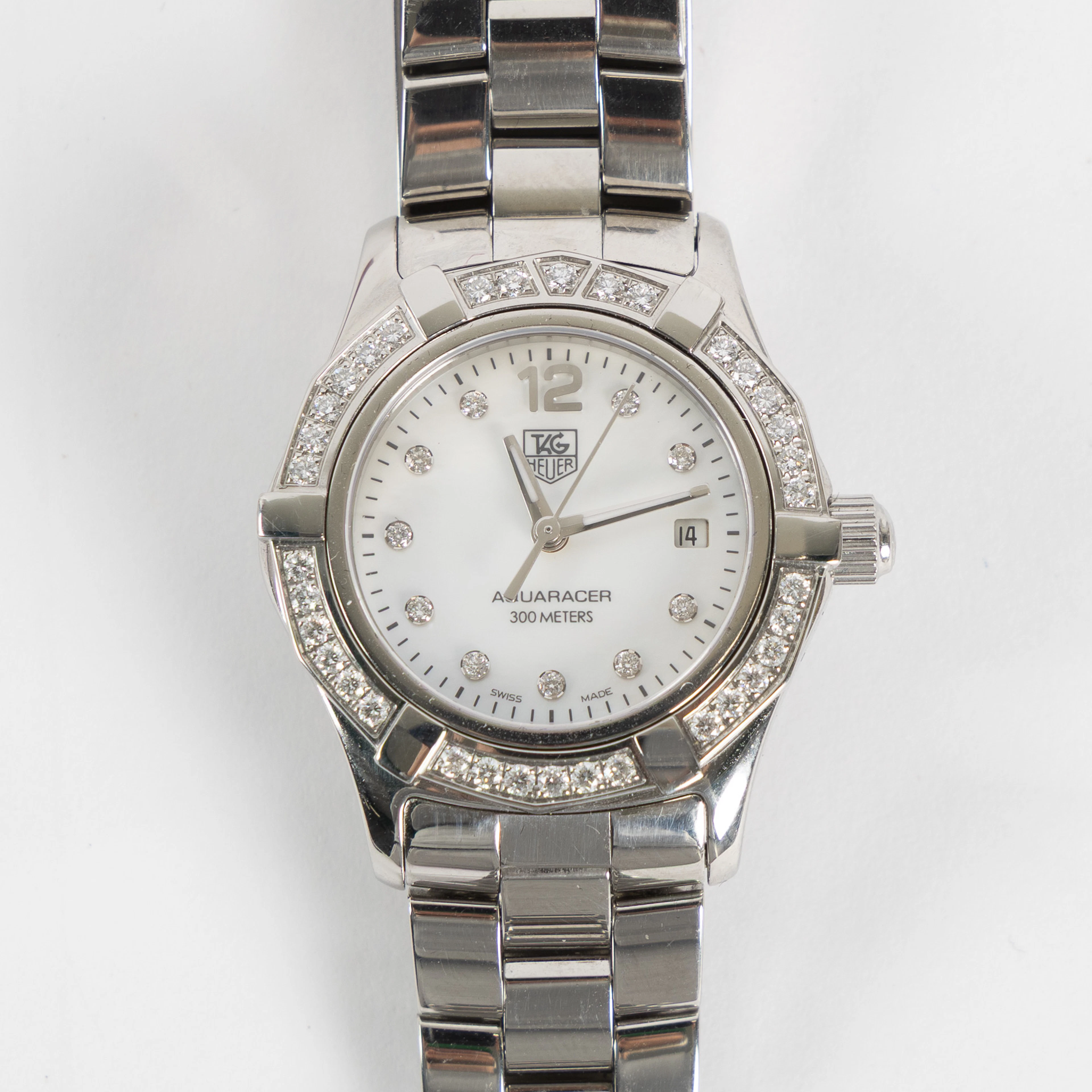 TAG HEUER, Aquaracer, armbandsur, 27 mm, stål.