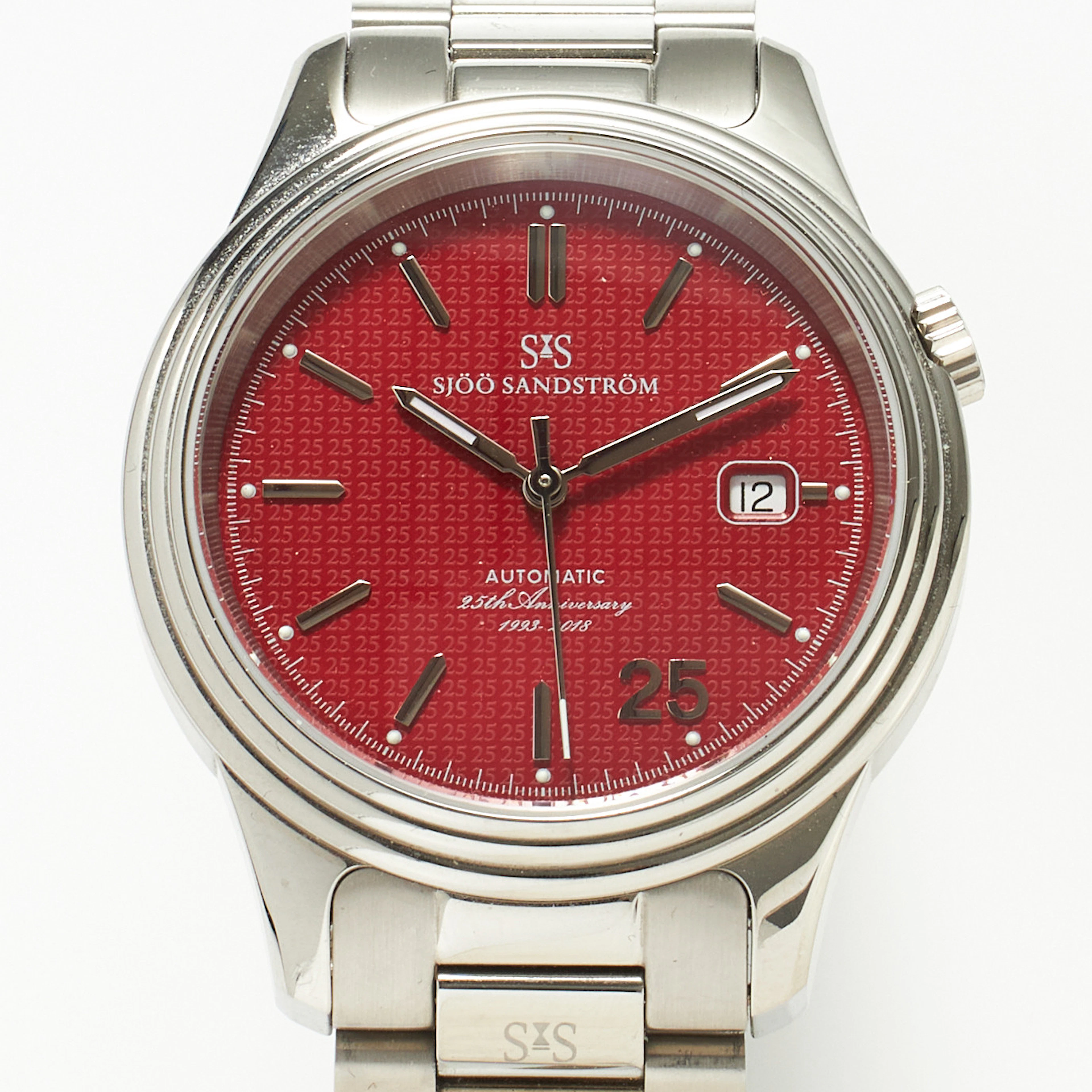 SJÖÖ SANDSTRÖM, 25th Anniversary, armbandsur, 41 mm, stål, certifiklat
