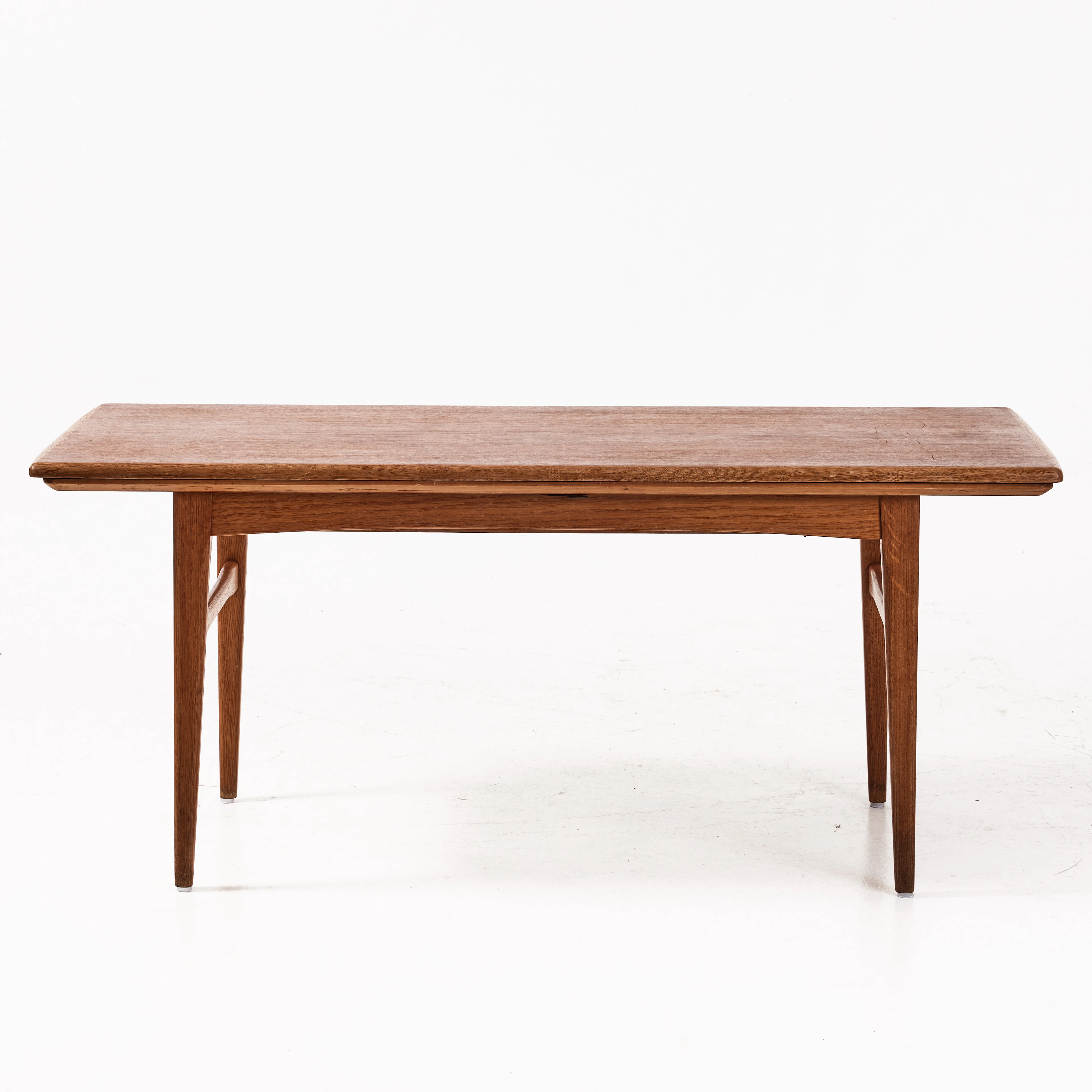 SOFFBORD/MATBORD, "EM-bordet", teak/ek, 1950/60-tal, Emmaboda möbelfabrik