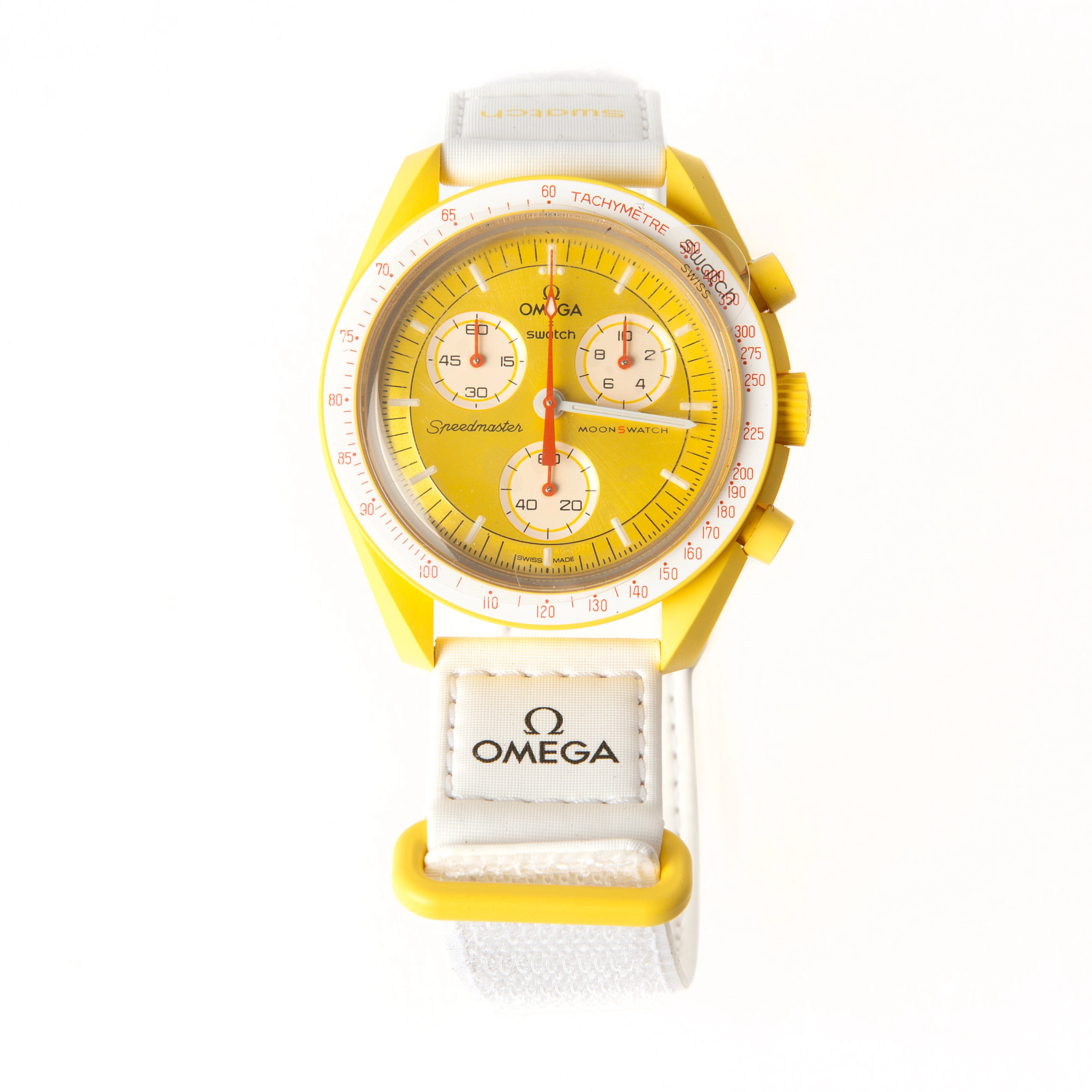 OMEGA X SWATCH, armbandsur, Mission to the sun, bioceramic, 2023.