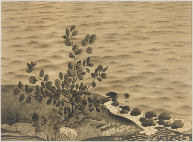 OSKAR BERGMAN. "Vatten".