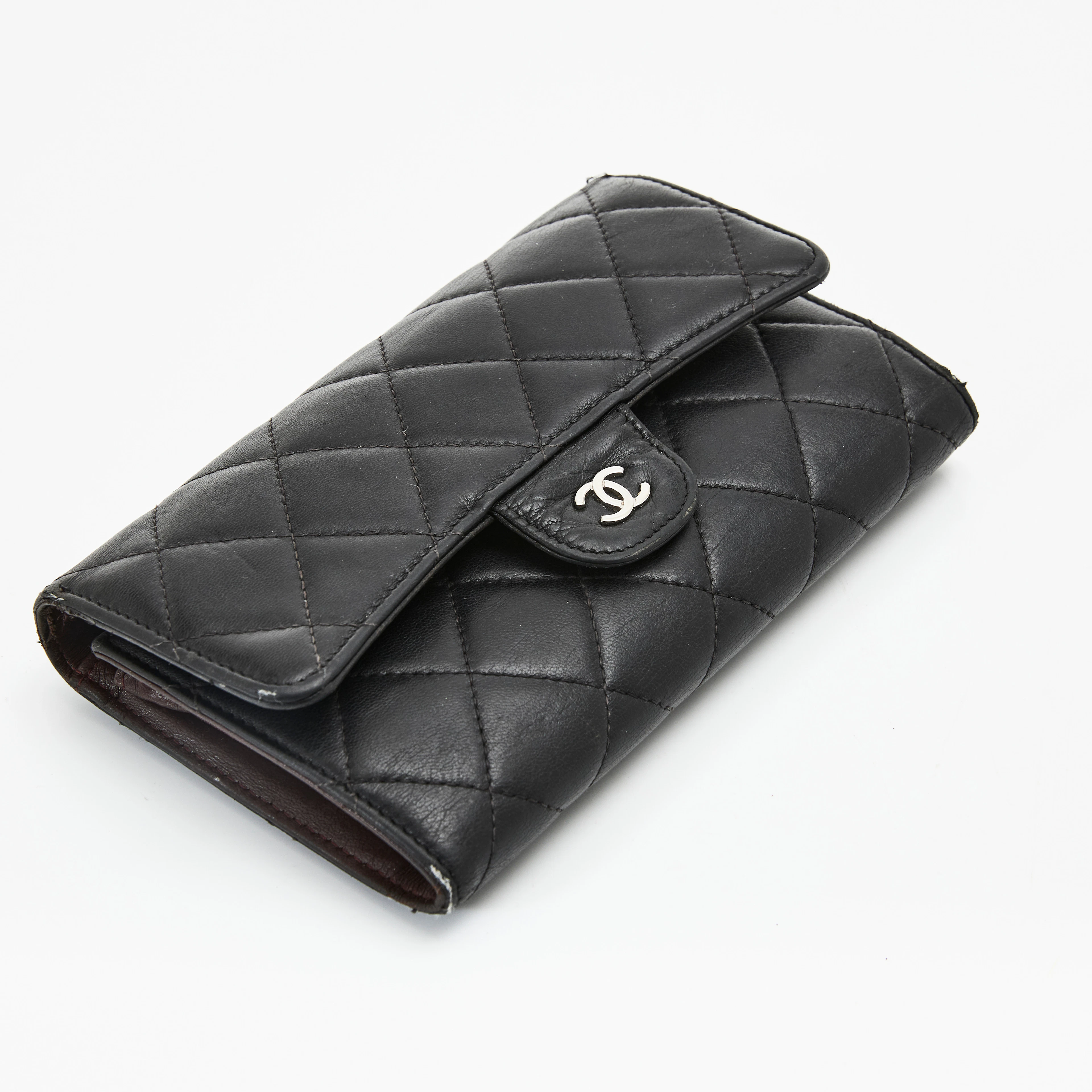 CHANEL, "Classic Long Flap Wallet", plånbok, datecode 2012.