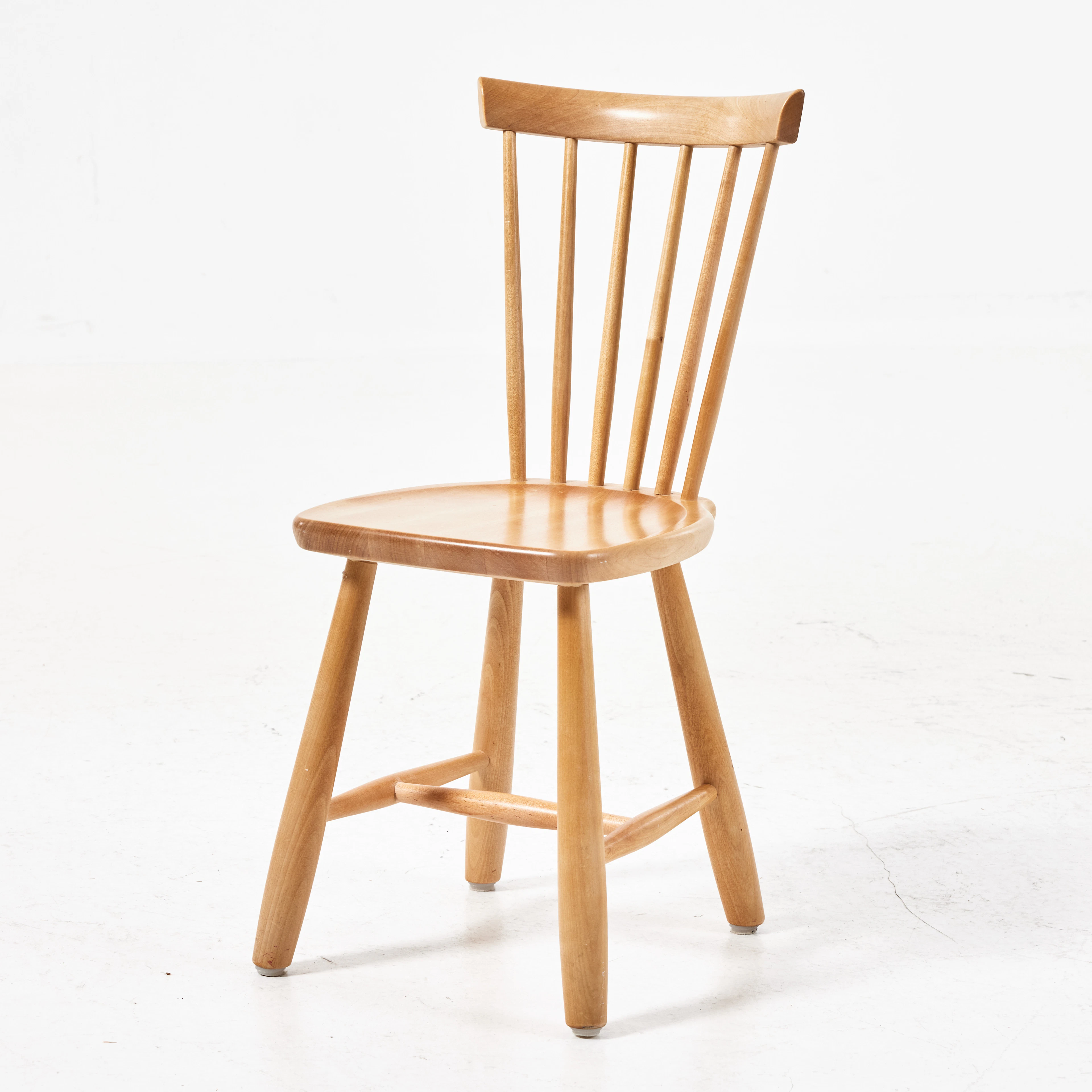 CARL MALMSTEN. Barnstol, "Lilla Åland", björk, brännmärkt Carl malmsten
