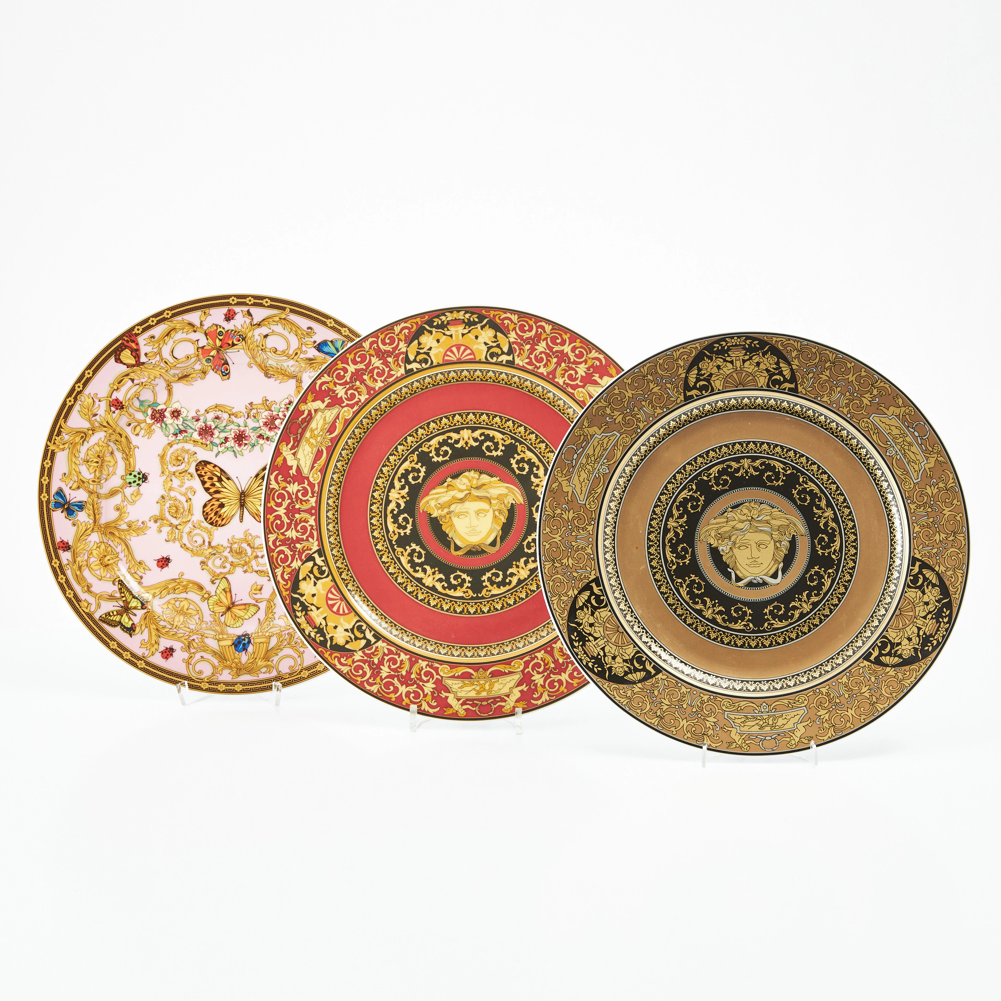 VERSACE, "Arcadia 2003", "Barocco", "Le Jardin de Versace", "Medusa"