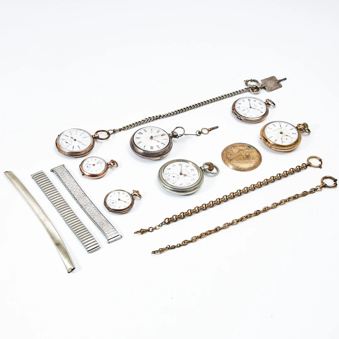 FICKUR, varierande åldrar och märken, bl a Elgin, General Watch Co