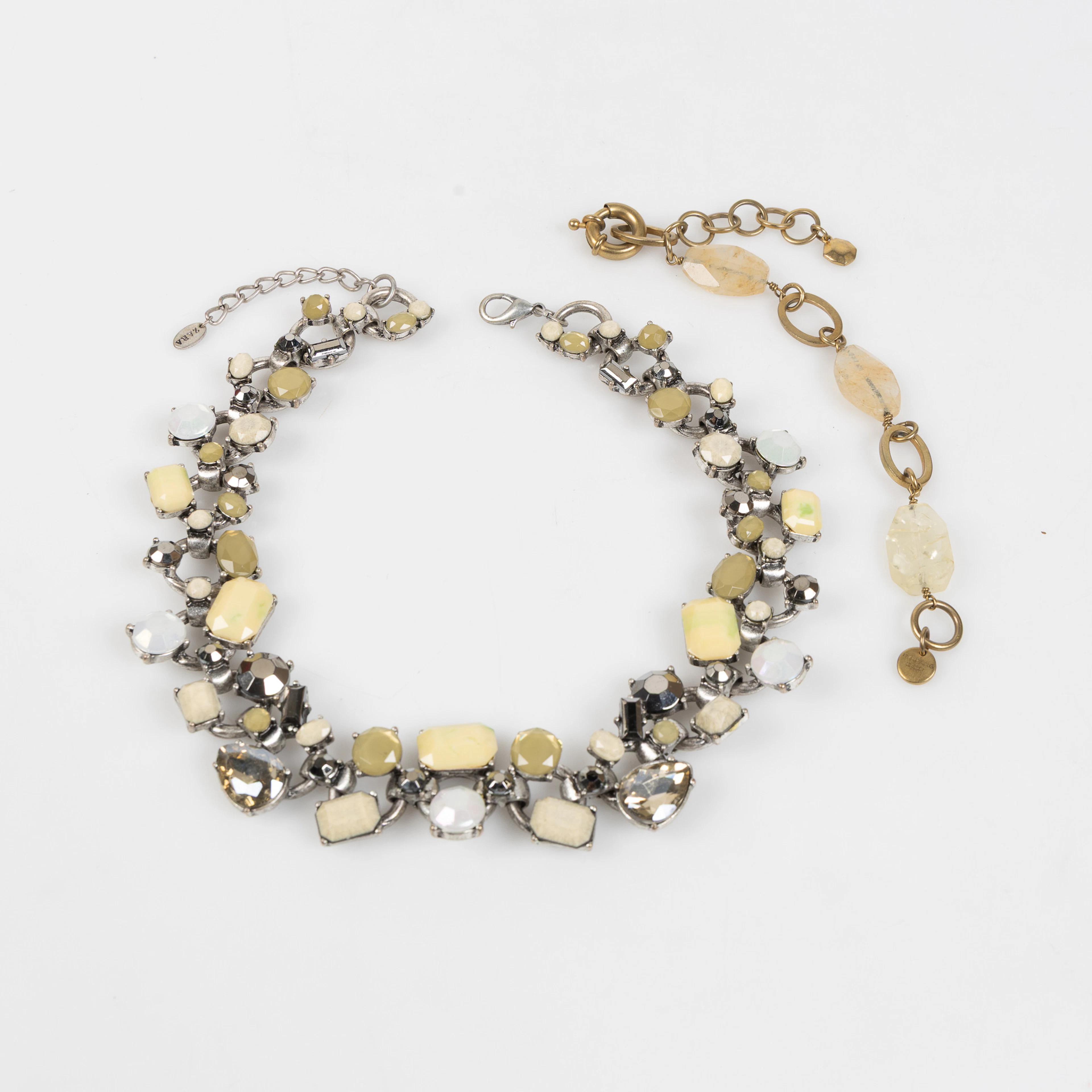 SMYCKESSKRIN, 1960-tal med Collier och armband, bijouteri.