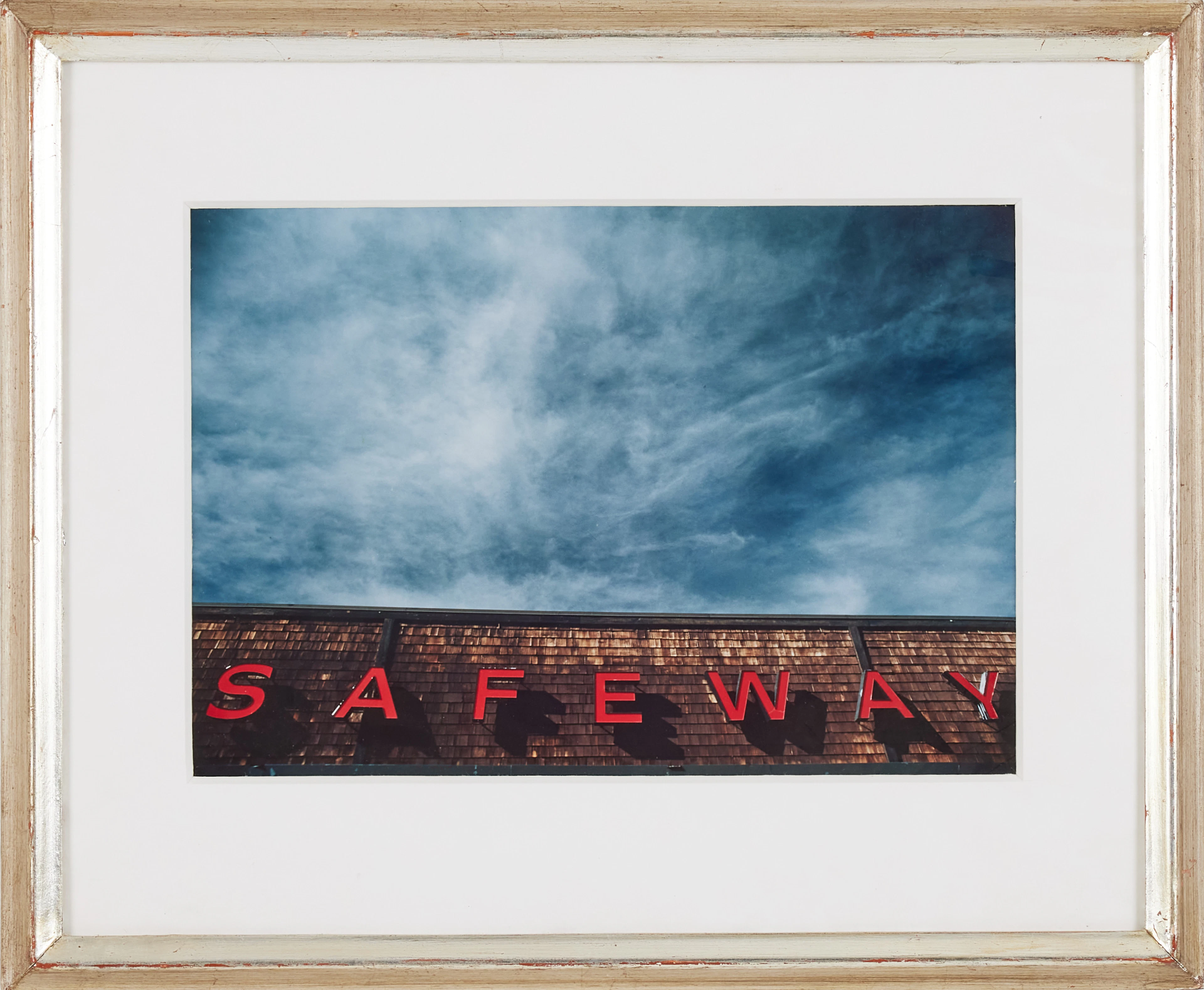 OIDENTIFIERAD KONSTNÄR. "Safeway", fotografi.