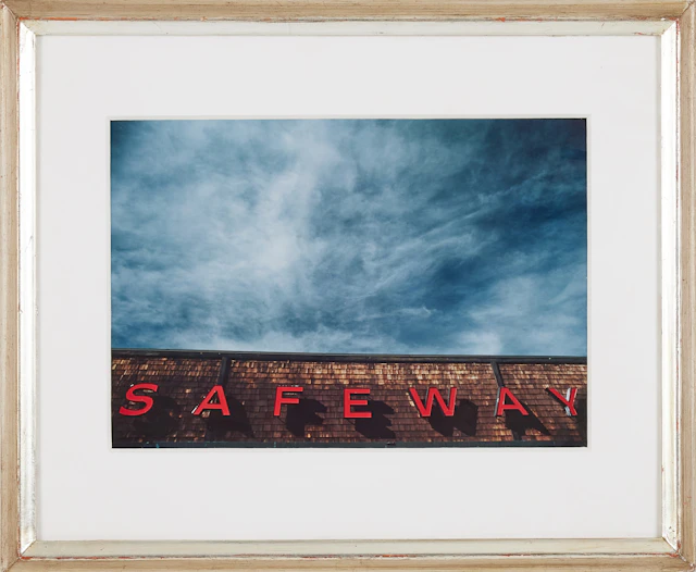 OIDENTIFIERAD KONSTNÄR. "Safeway", fotografi.
