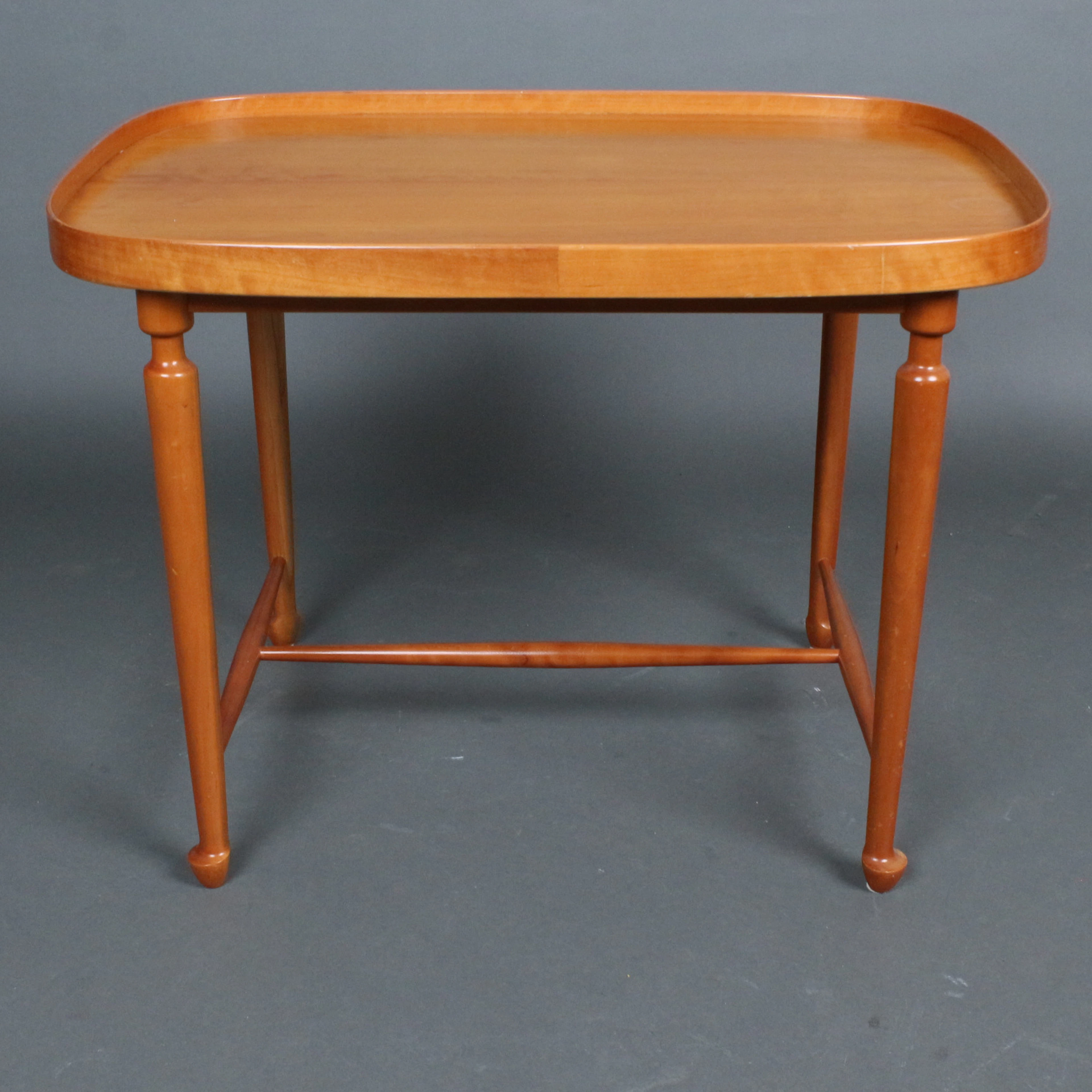 JOSEF FRANK. für Svenskt Tenn, Beistelltisch Modell '' 974 '' , Mahagoni/Birke
