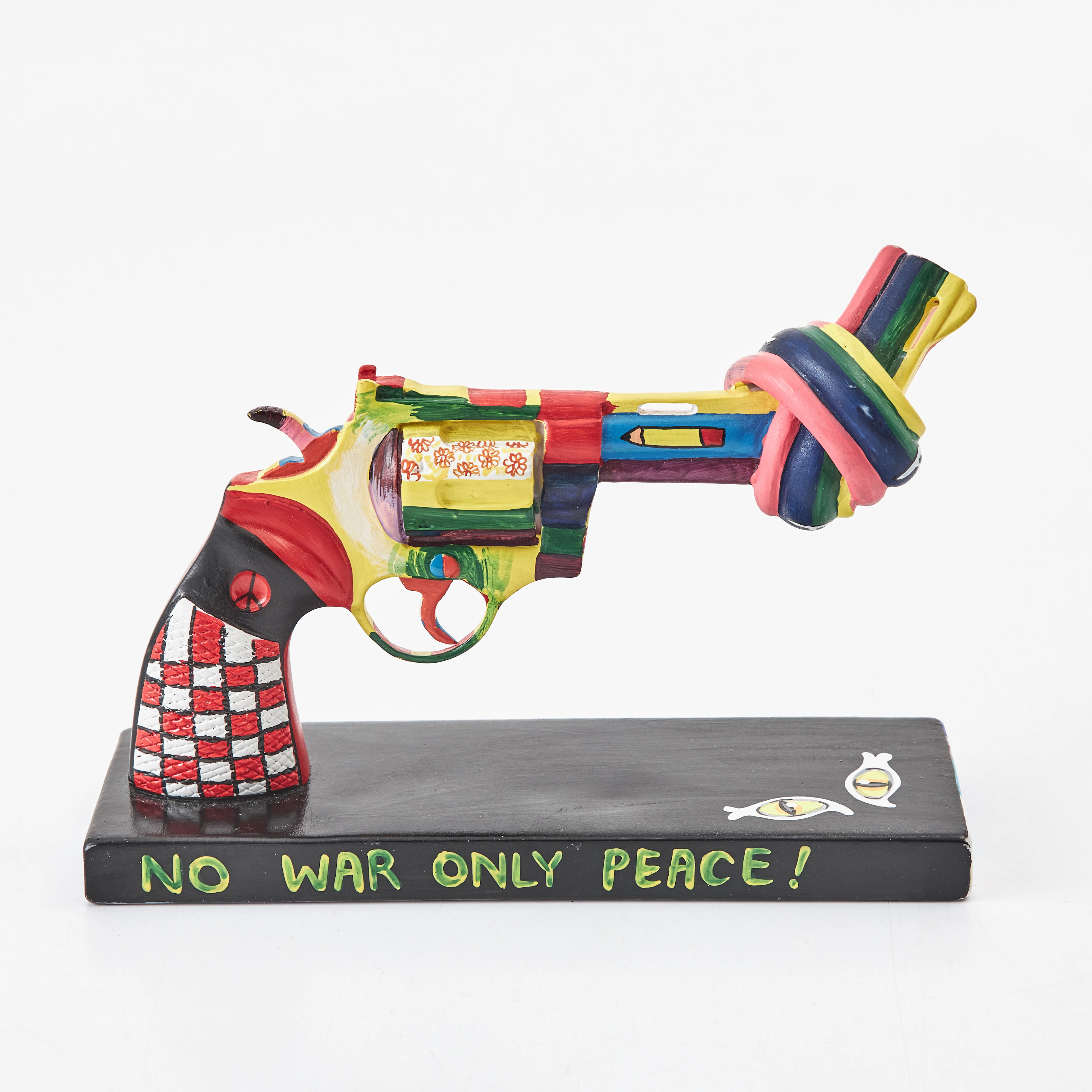 CARL FREDRIK REUTERSWÄRD. EFTER. Non-Violence Project Foundation skulptur