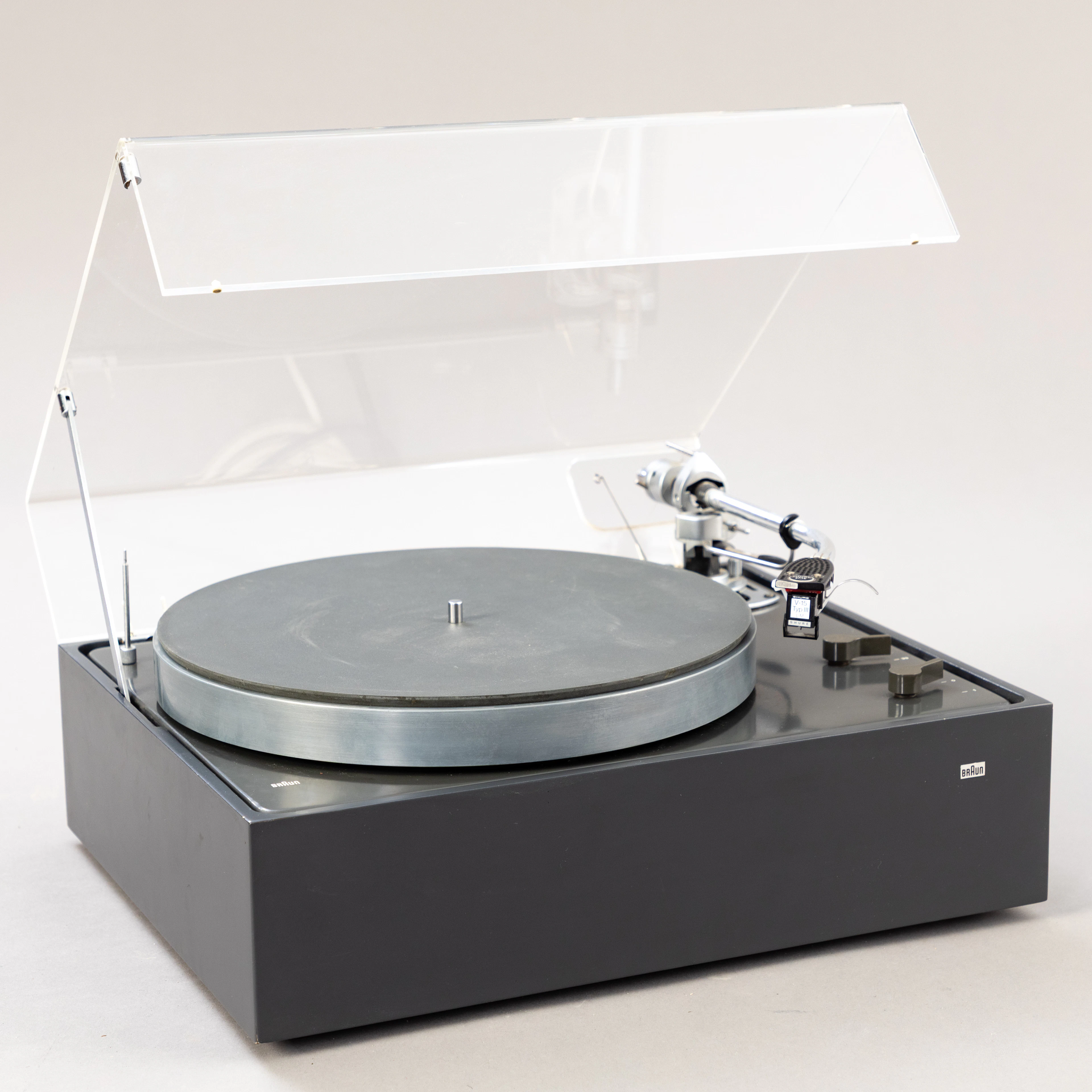 DIETER RAMS. Braun PCS52 Plattenspieler.