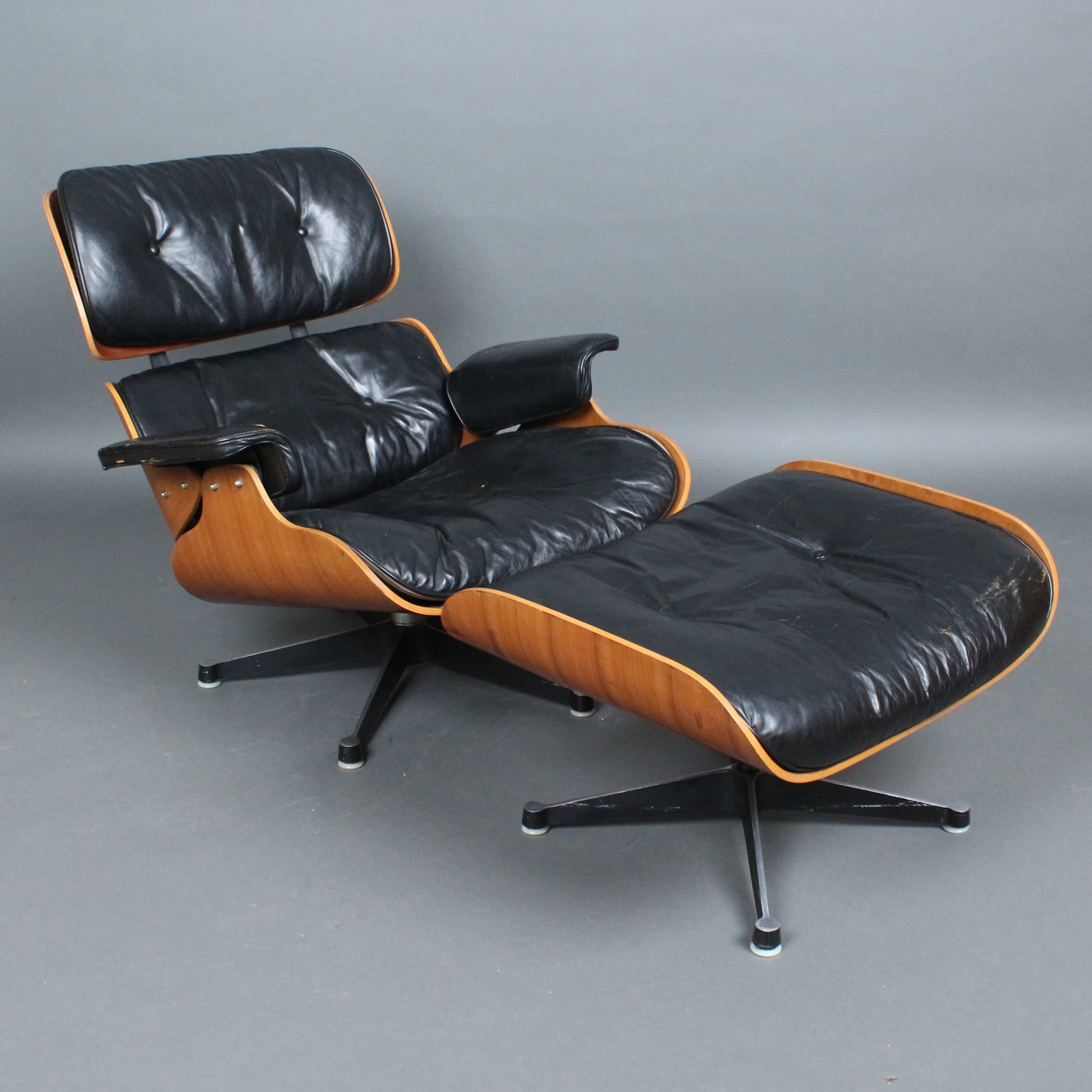 CHARLES UND RAY EAMES. für HERMAN MILLER. Sessel / Lounge Chair mit