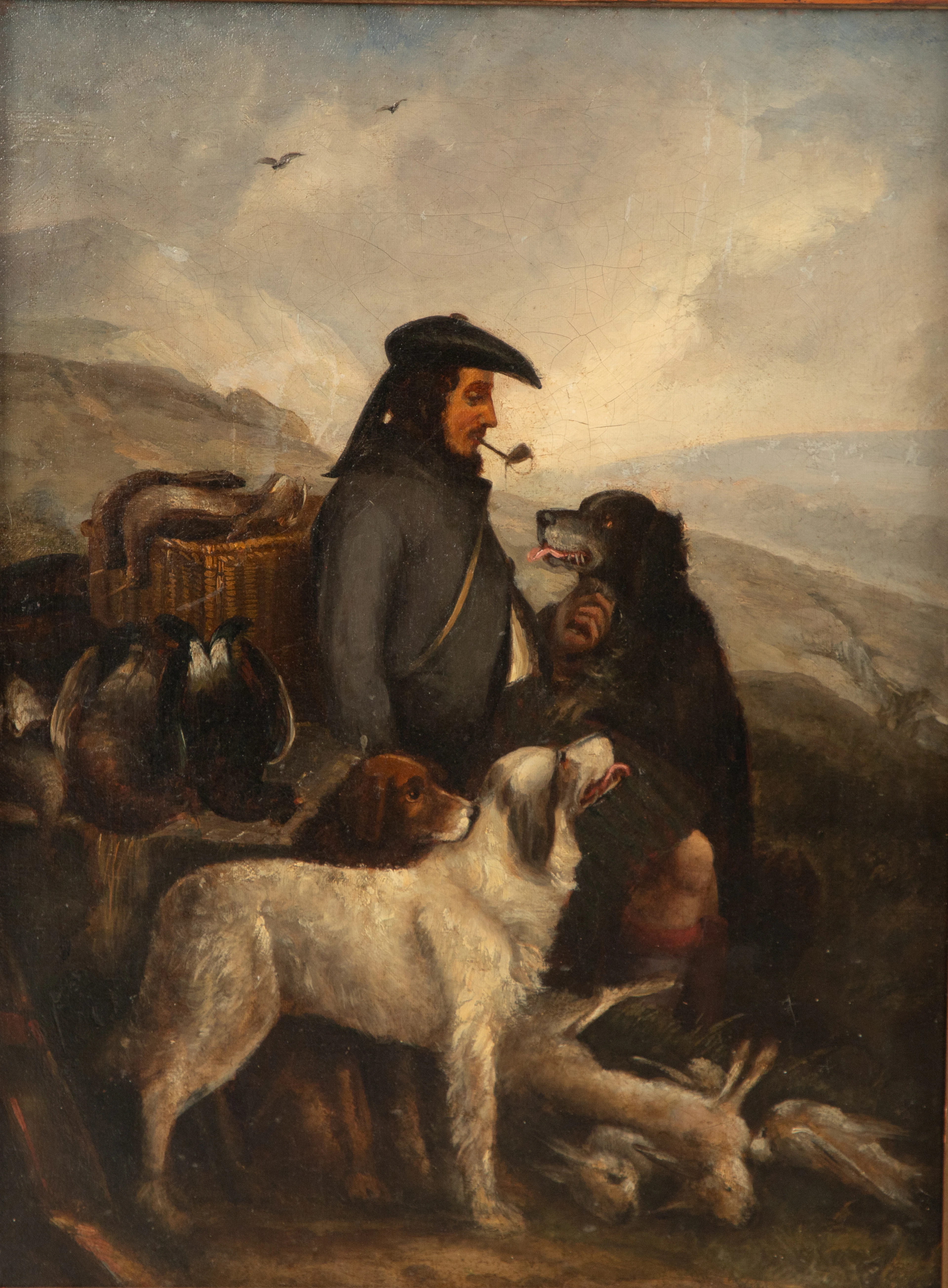 ACH RICHARD ANSDELL (1815 - 1885). The Scotch Gamekeeper.