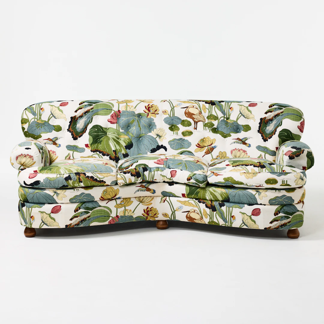 JOSEF FRANK. "Banansoffan", Firma Svenskt Tenn, modellnummer 968