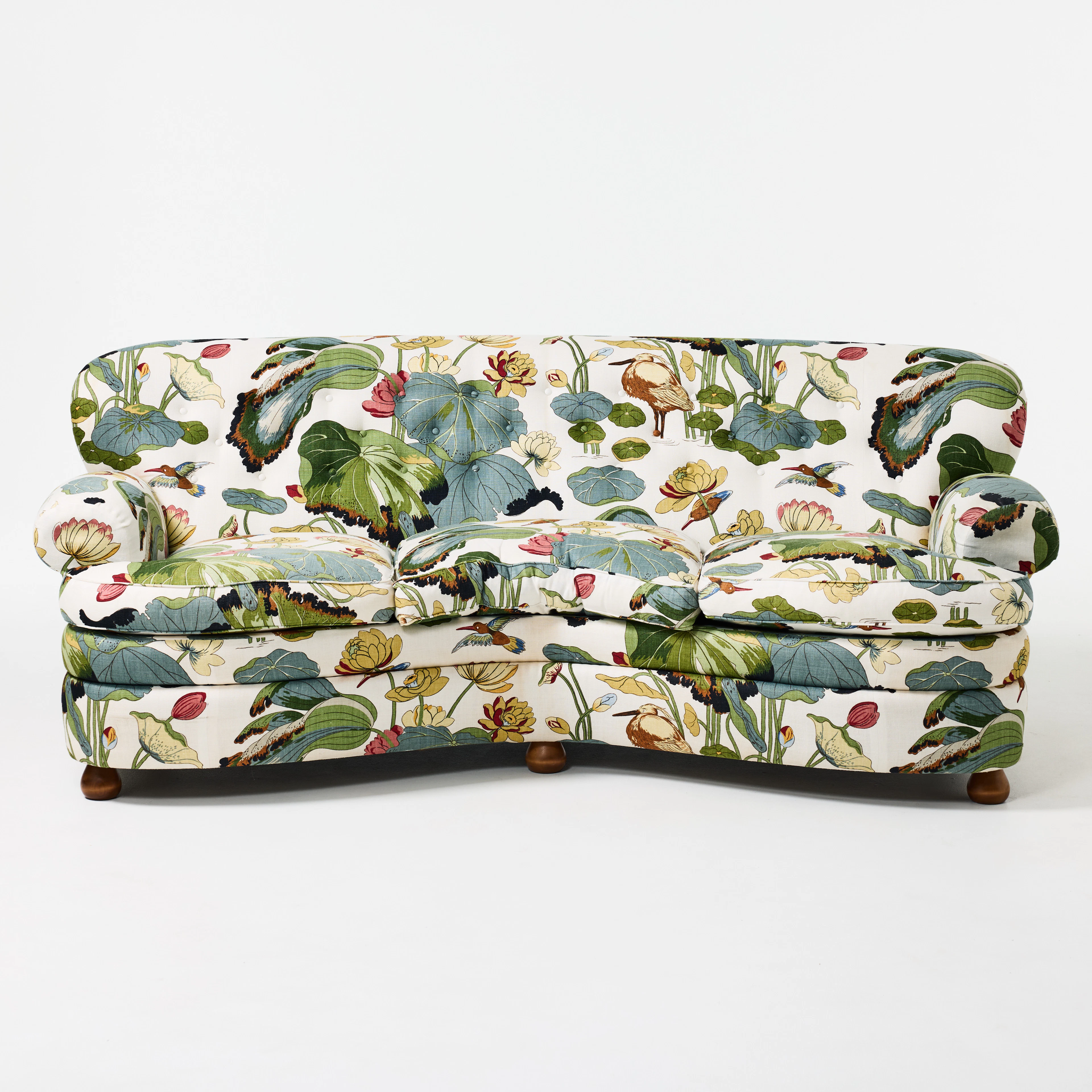 JOSEF FRANK. "Banansoffan", Firma Svenskt Tenn, modellnummer 968