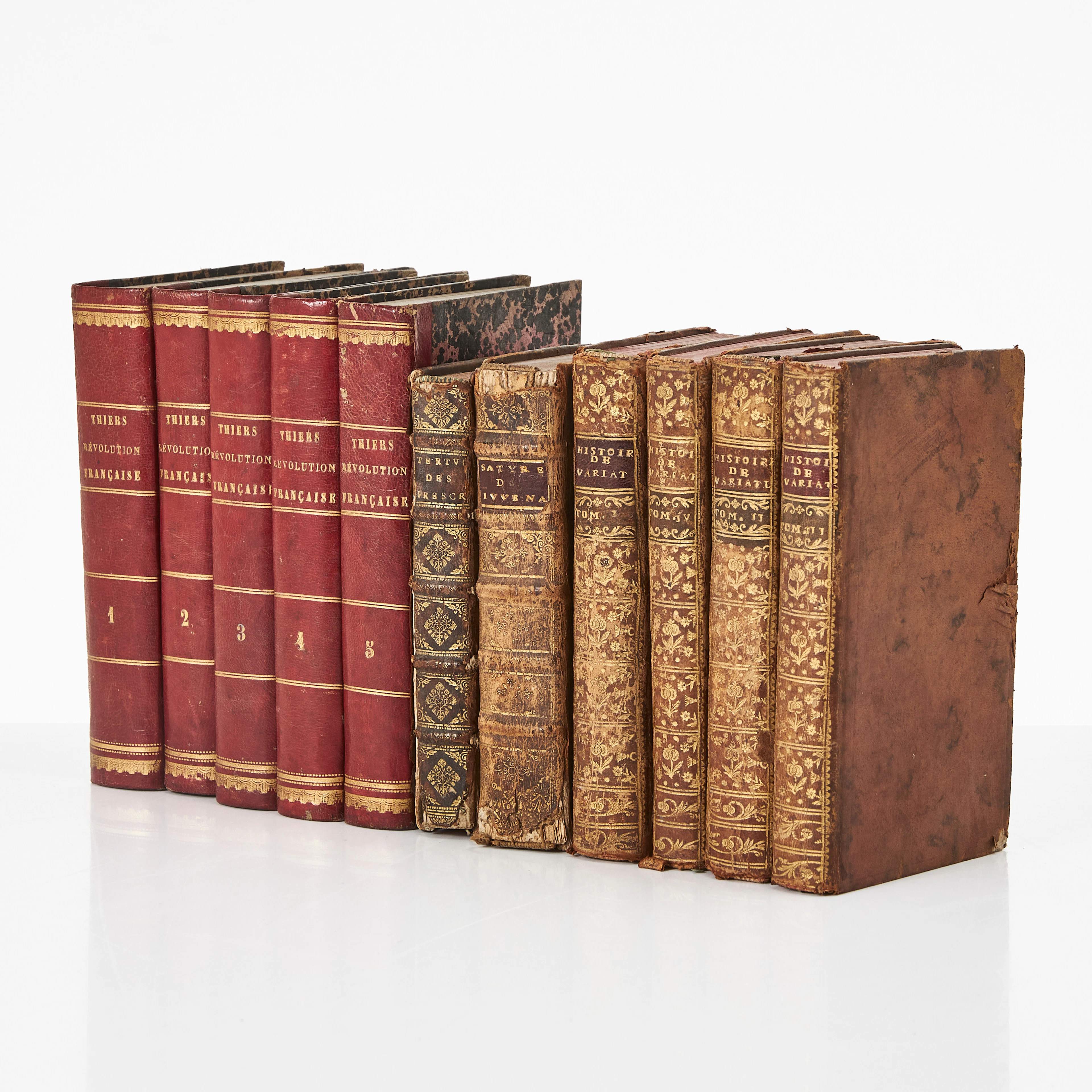 FRANSK LITTERATUR, 16-1700-TAL, 11 VOLYMER.
